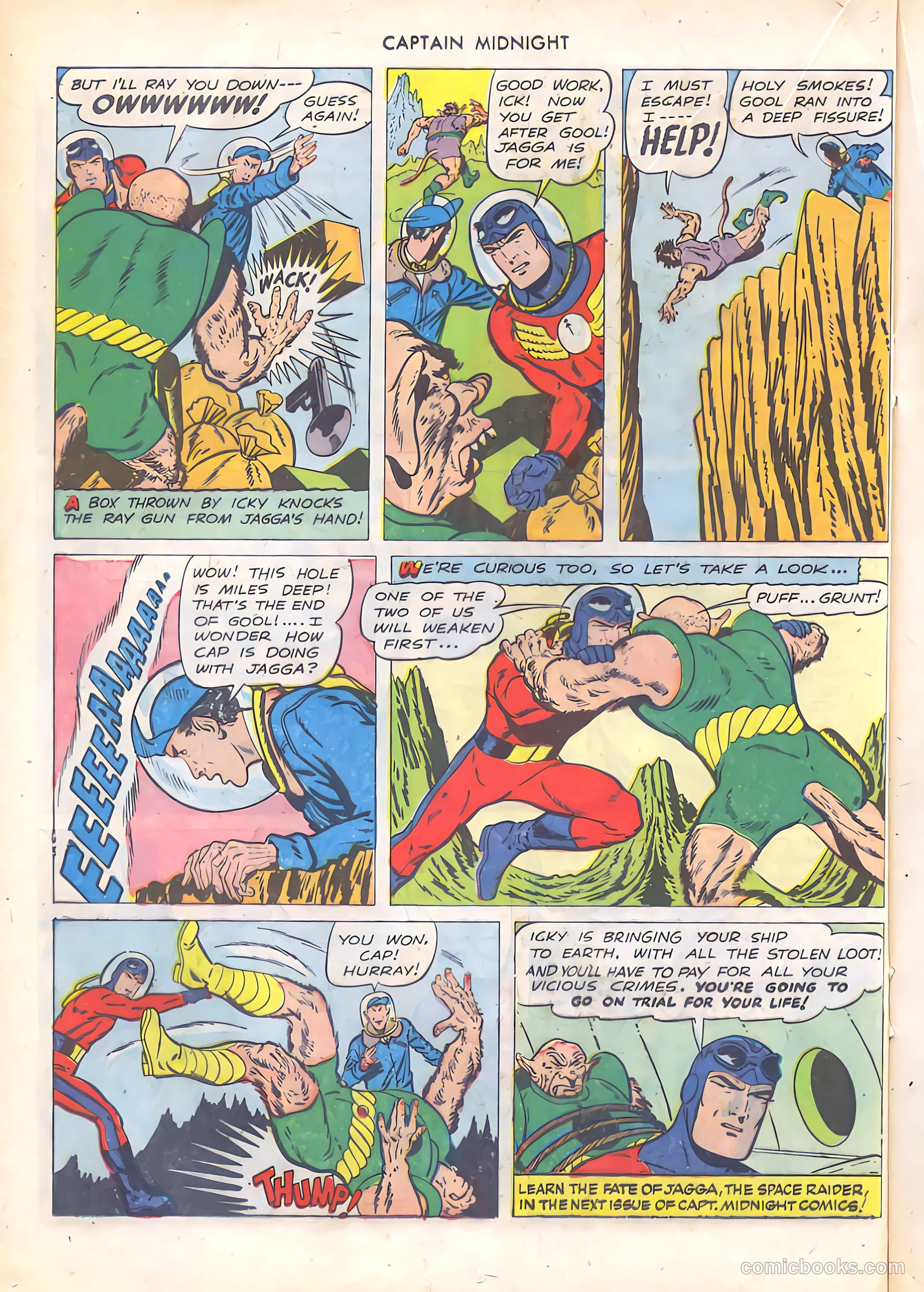 Captain Midnight #55 — page 22 of 52