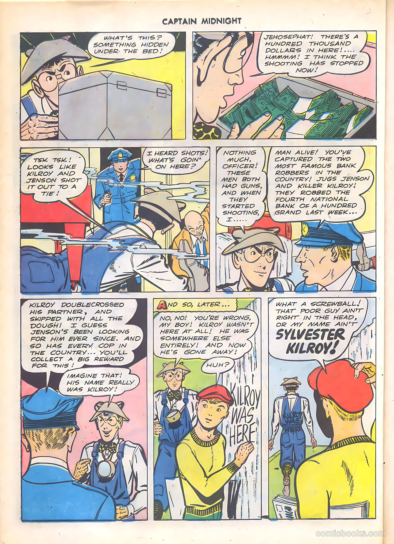 Captain Midnight #55 — page 32 of 52