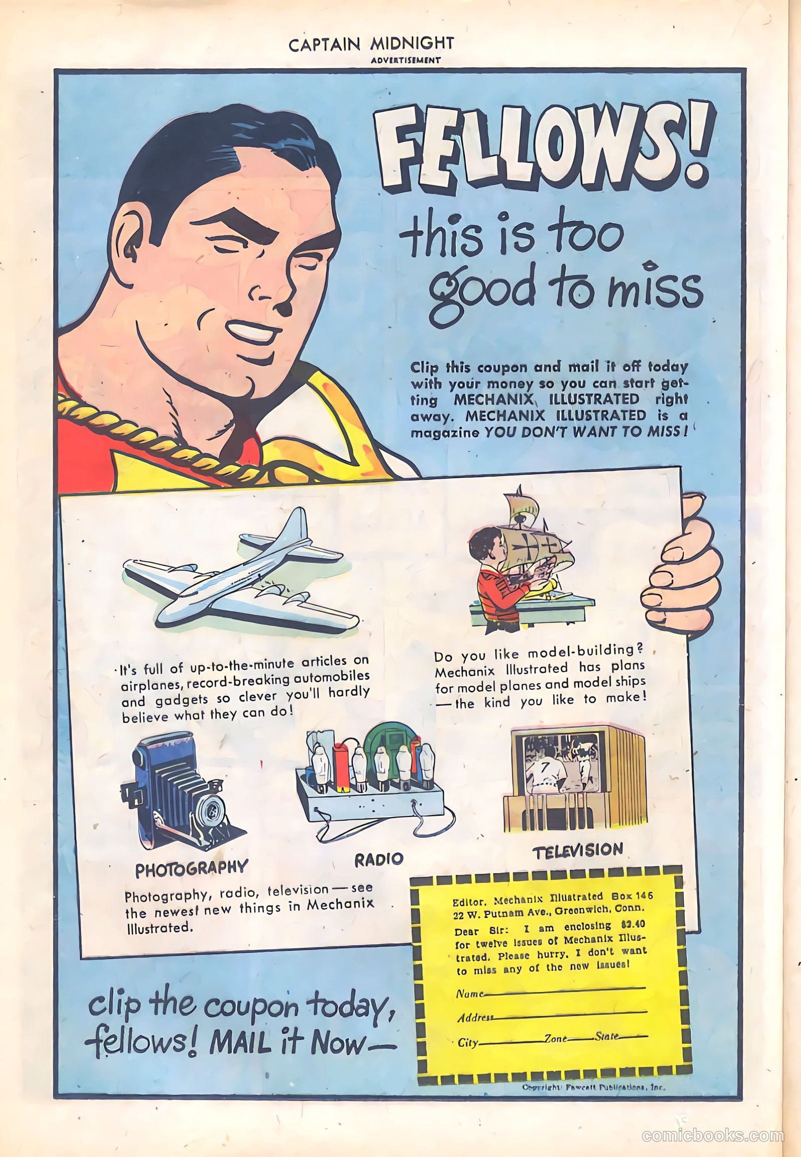 Captain Midnight #55 — page 34 of 52