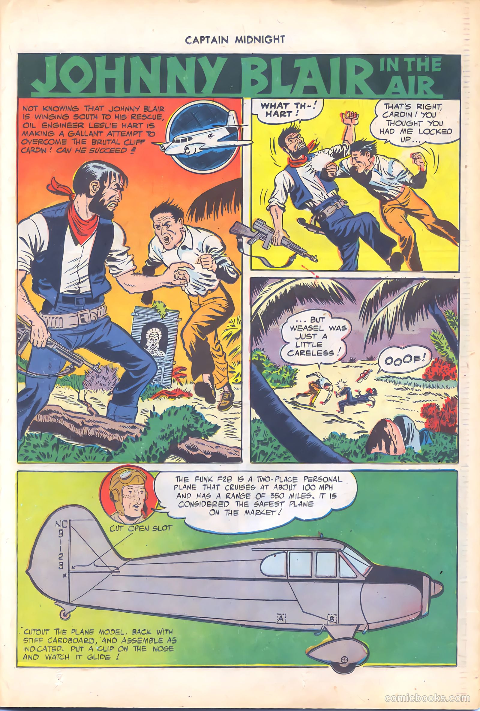 Captain Midnight #55 — page 35 of 52