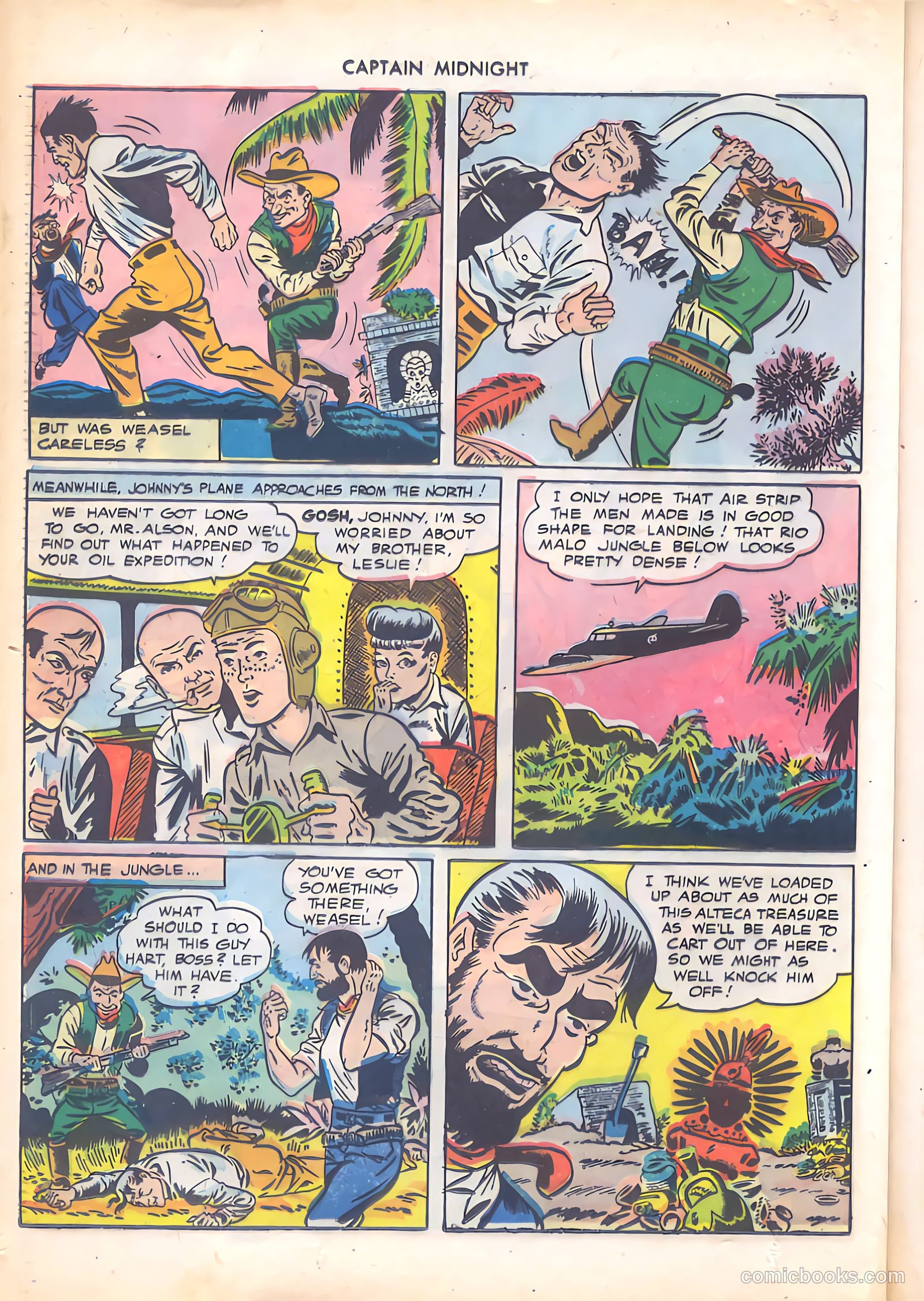 Captain Midnight #55 — page 36 of 52