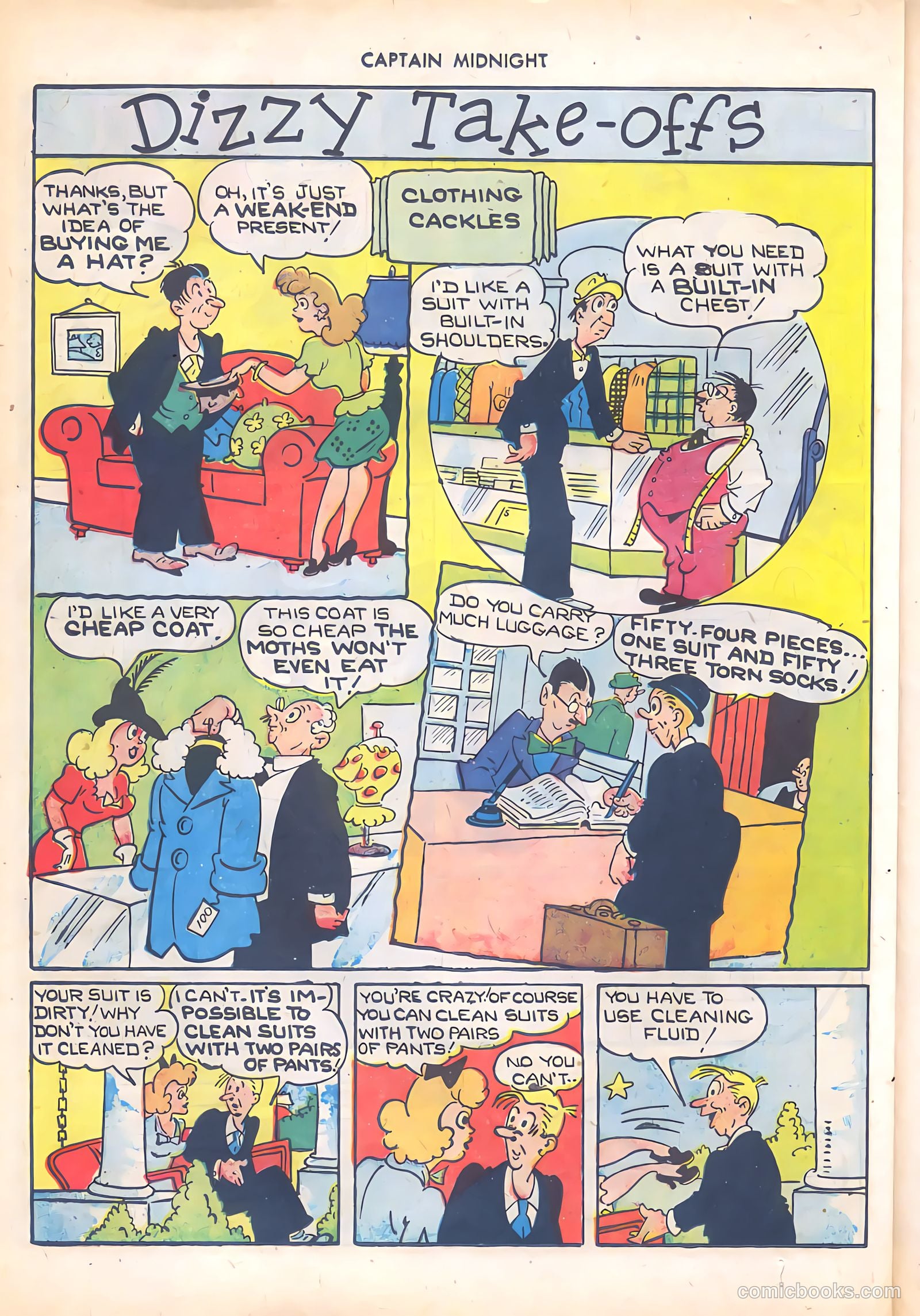 Captain Midnight #55 — page 38 of 52