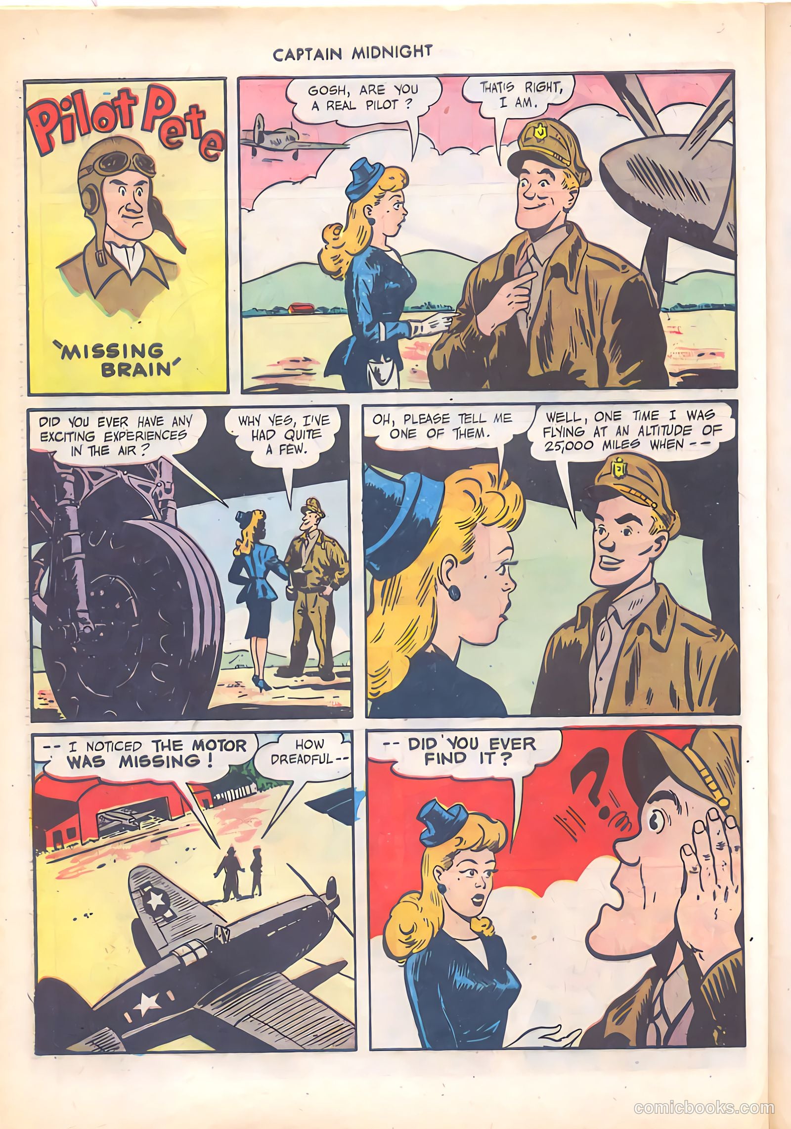 Captain Midnight #55 — page 40 of 52