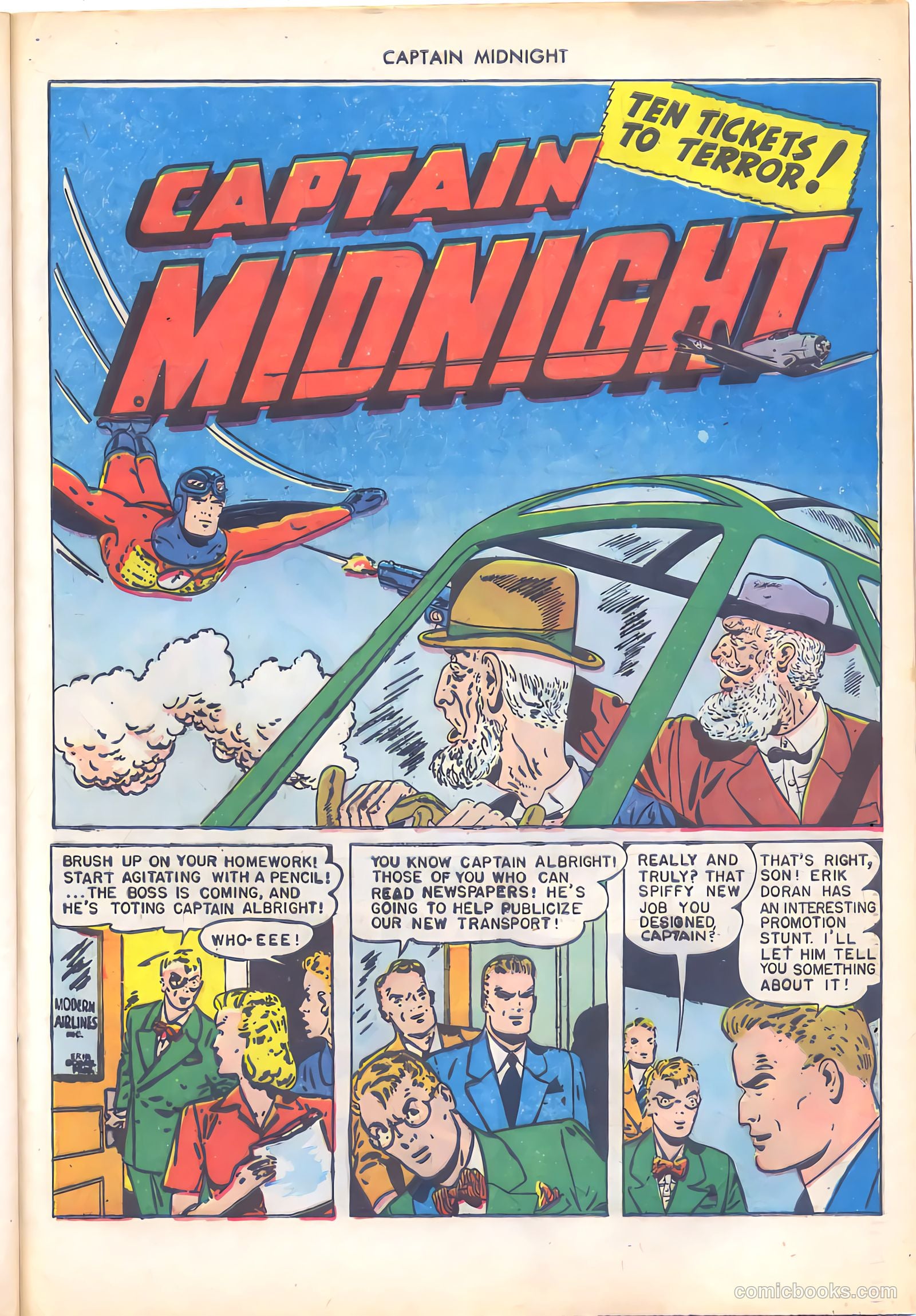 Captain Midnight #55 — page 41 of 52
