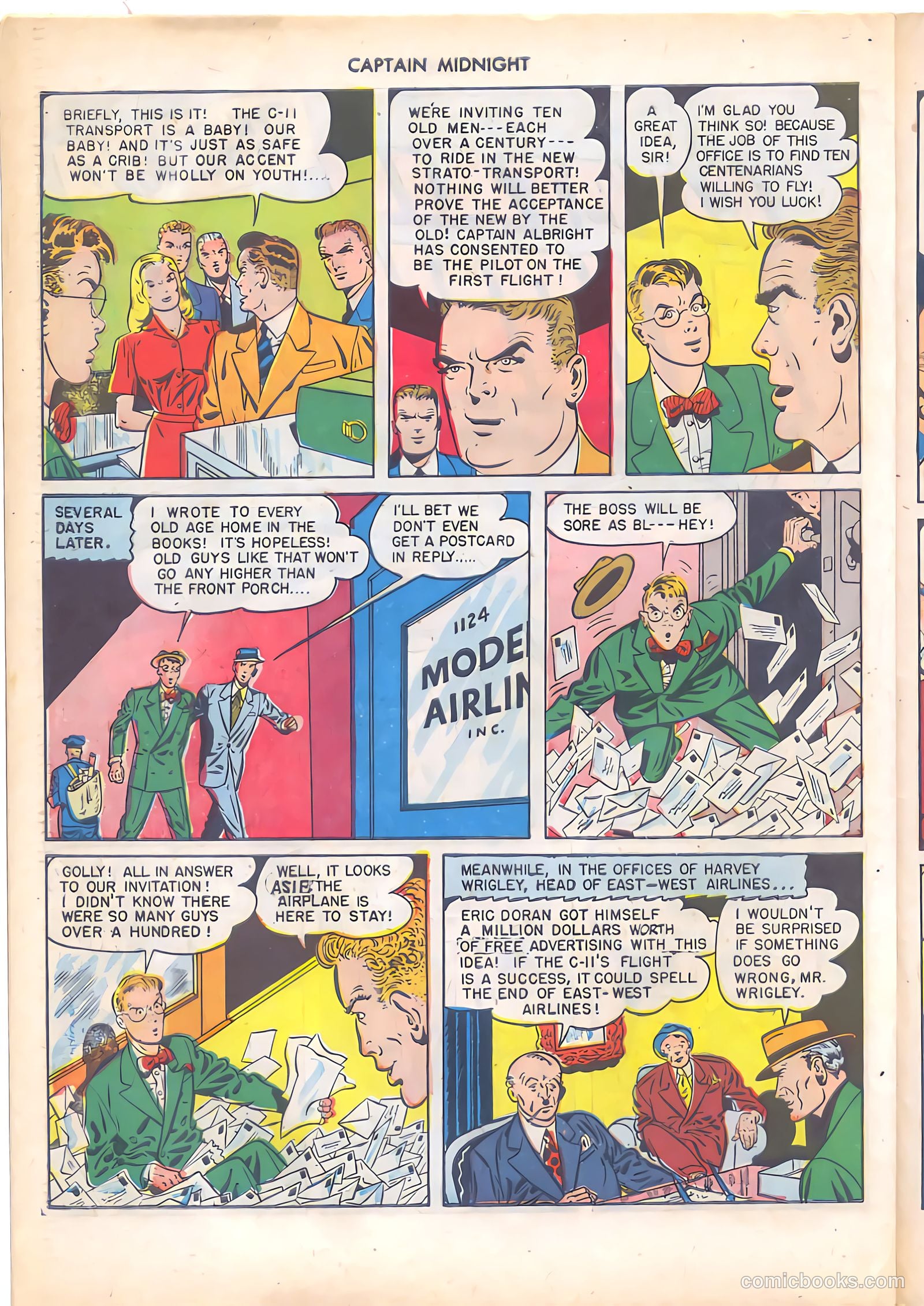 Captain Midnight #55 — page 42 of 52