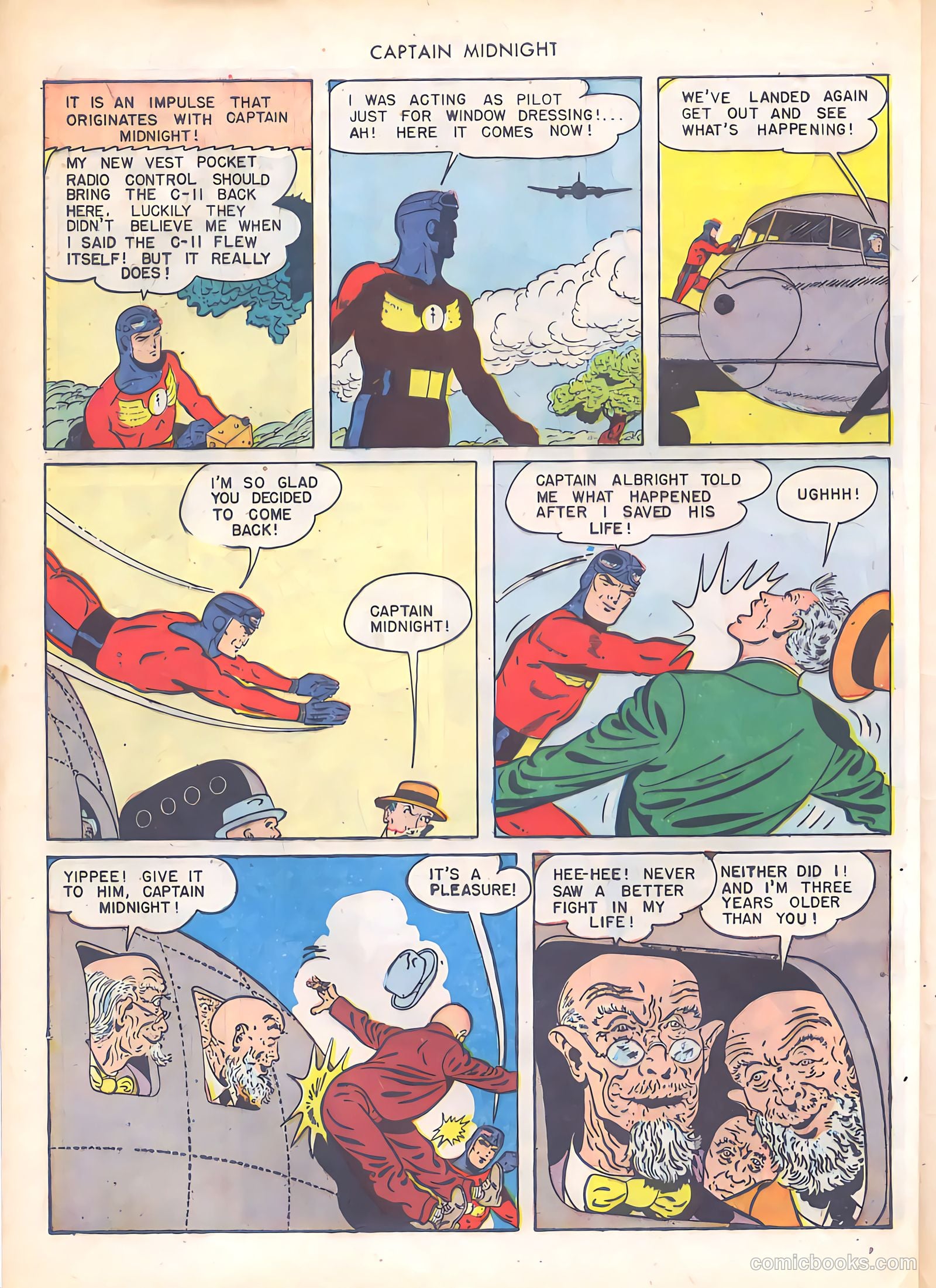 Captain Midnight #55 — page 46 of 52