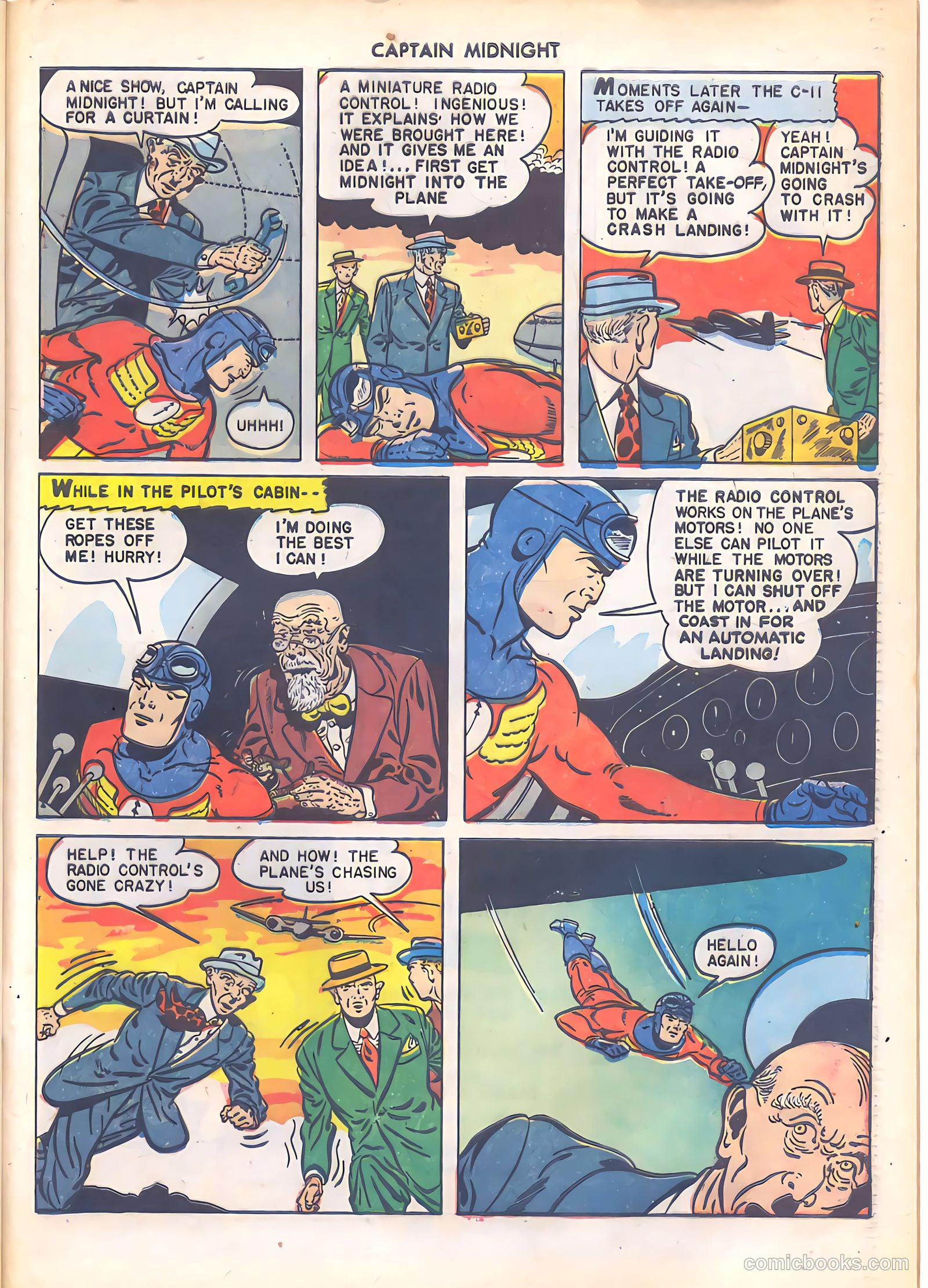 Captain Midnight #55 — page 47 of 52