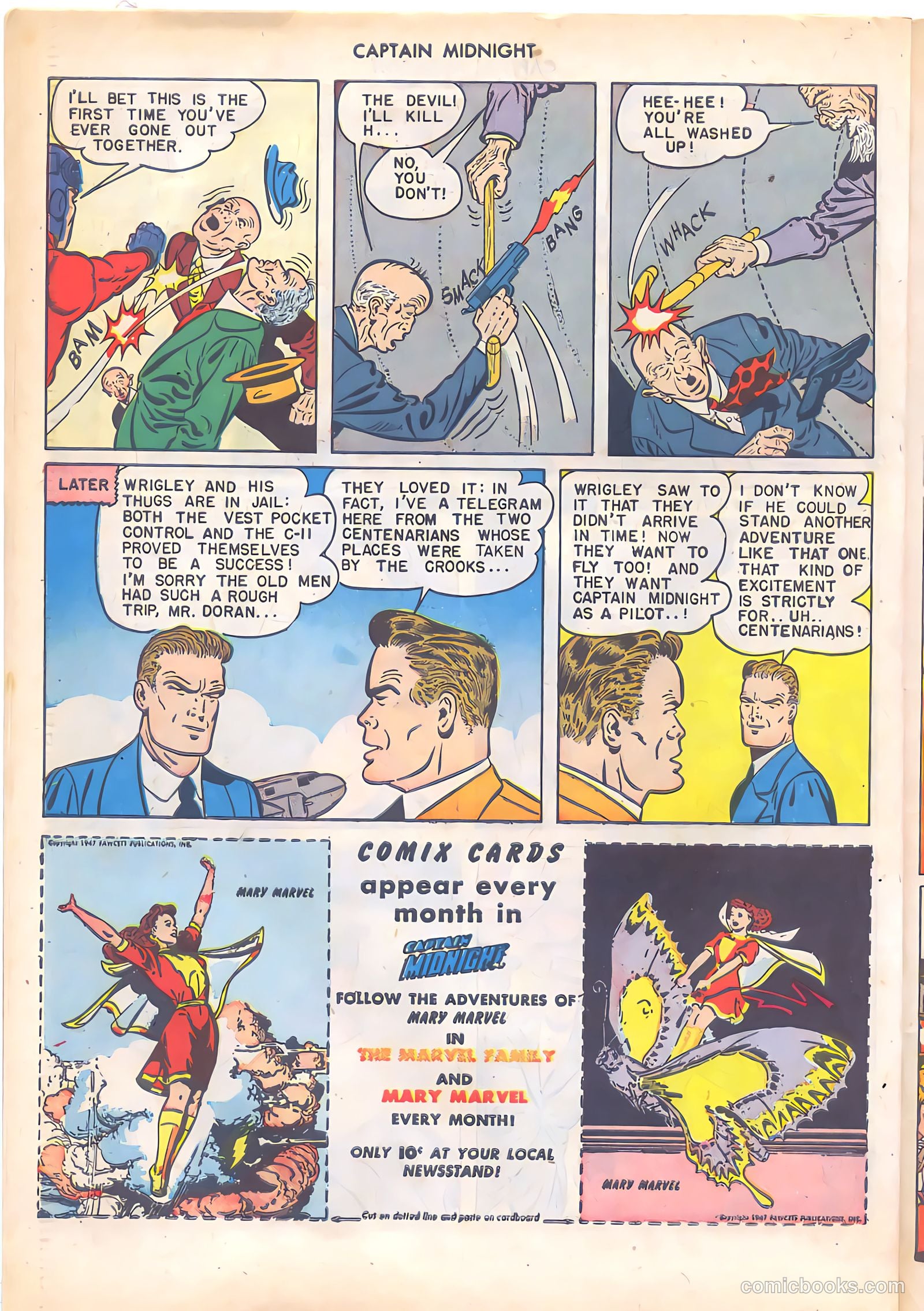 Captain Midnight #55 — page 48 of 52