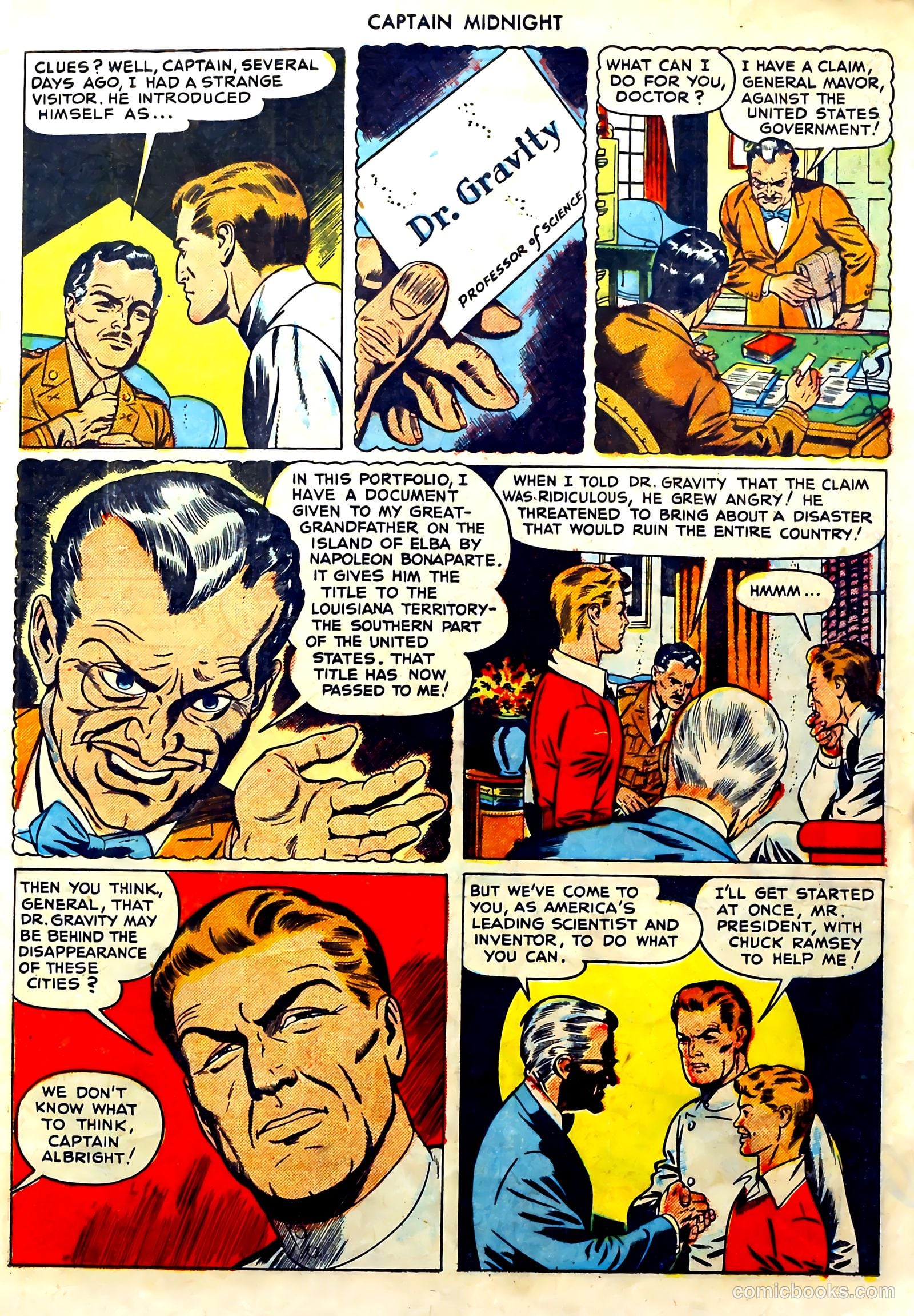 Captain Midnight #56 — page 5 of 37