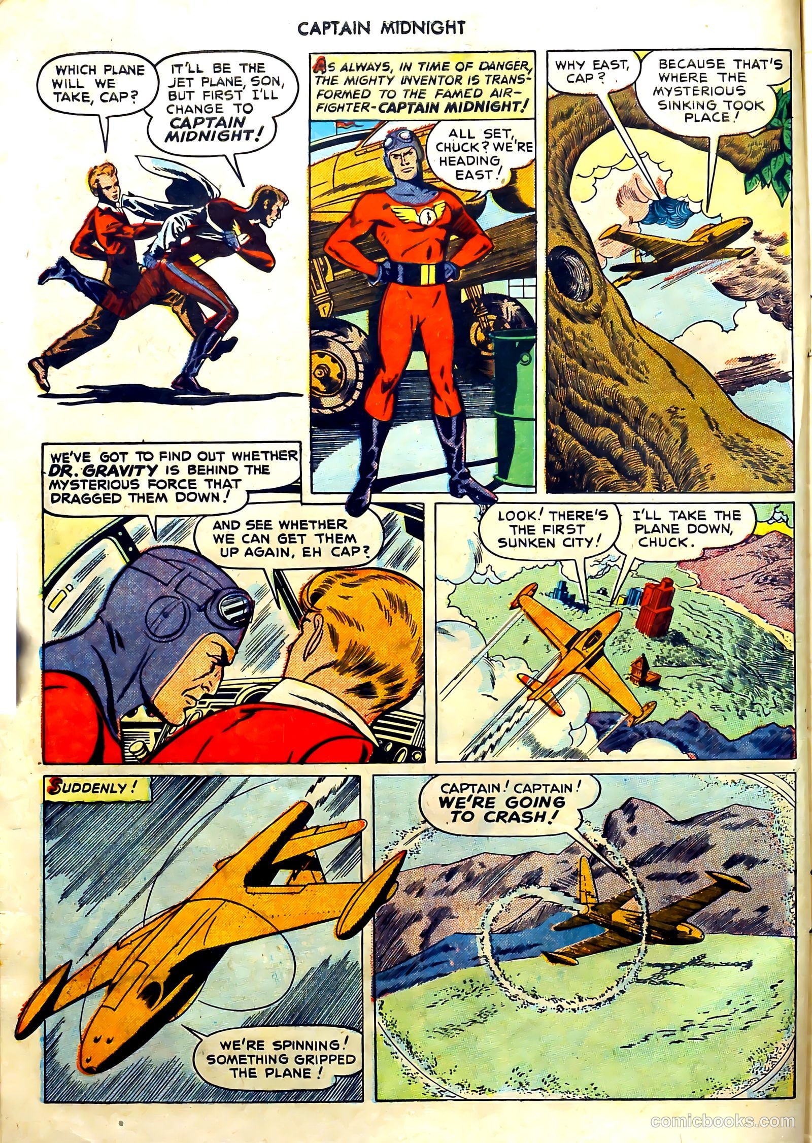 Captain Midnight #56 — page 6 of 37
