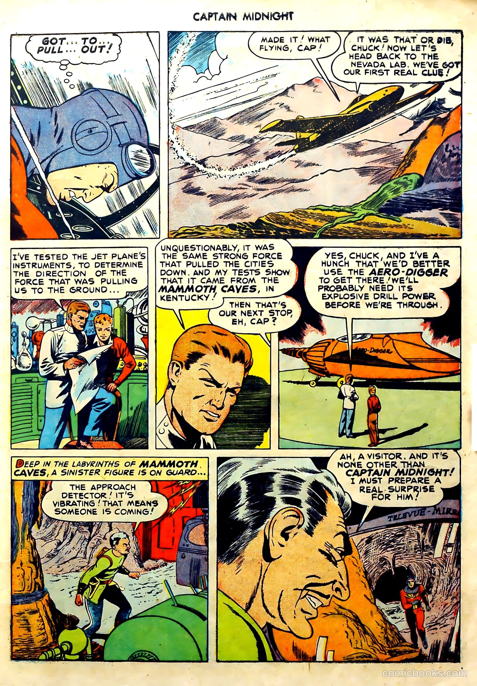 Captain Midnight #56 — page 7 of 37