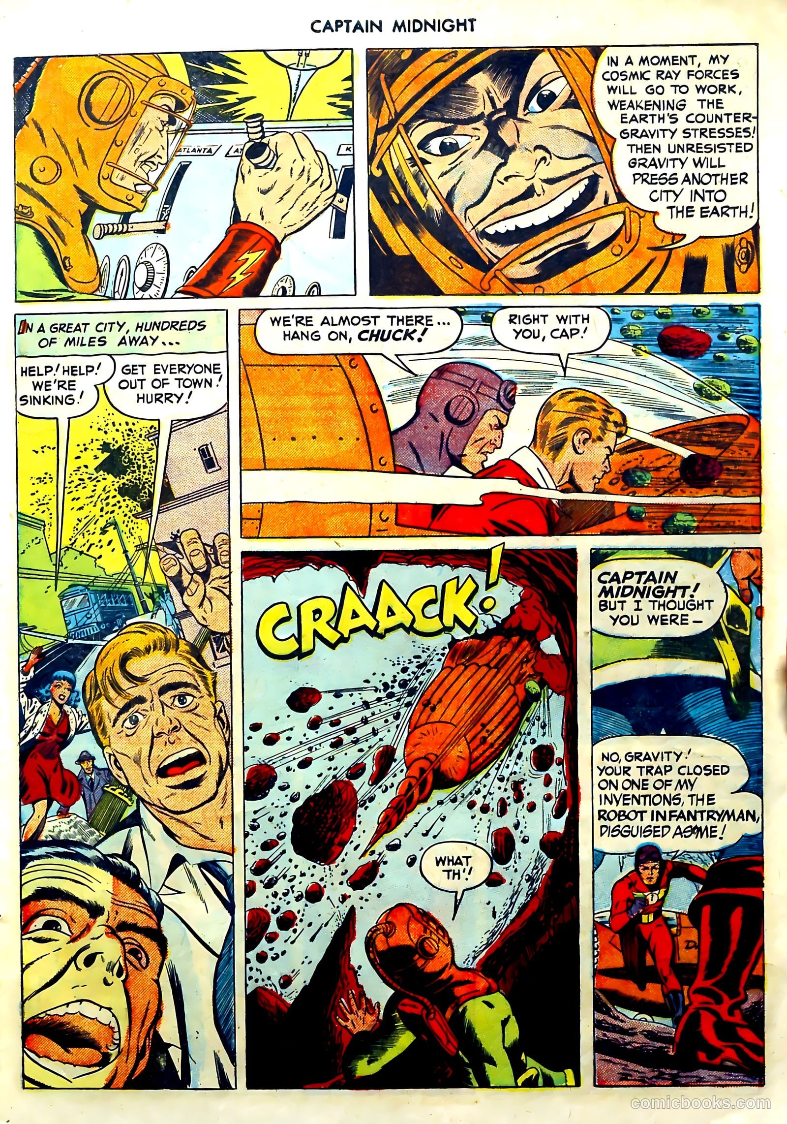 Captain Midnight #56 — page 9 of 37