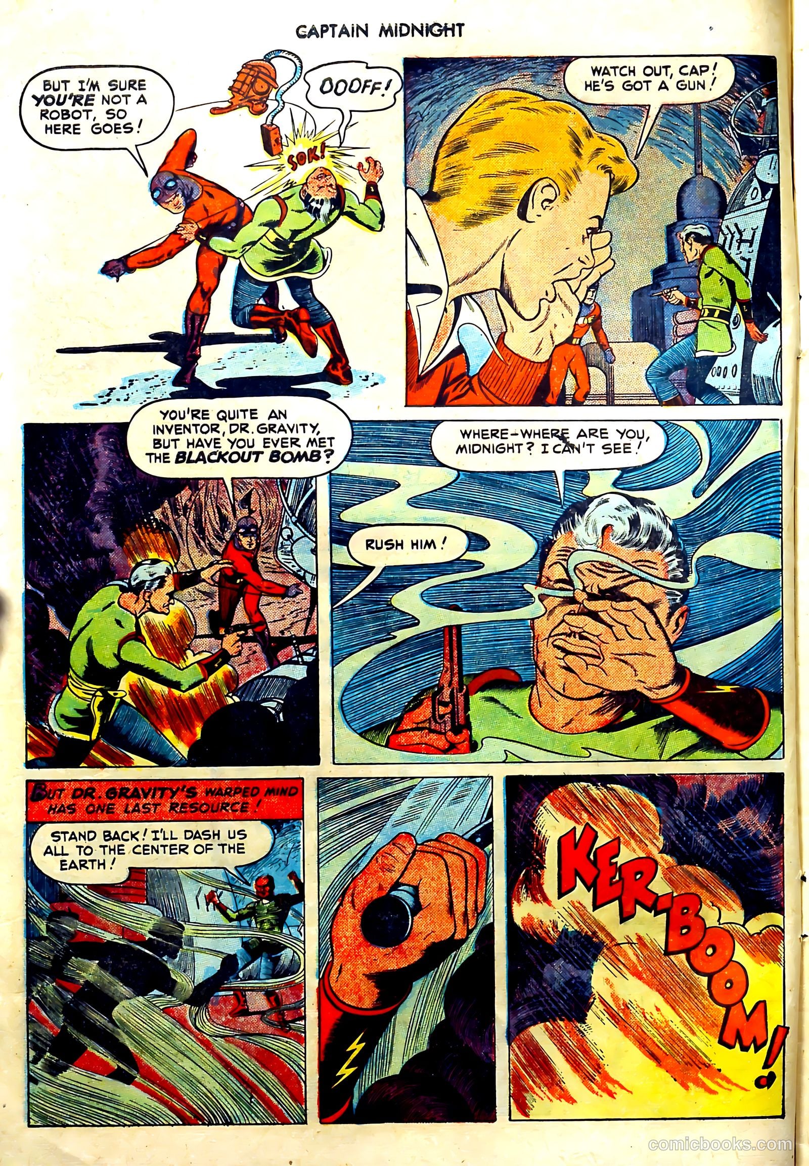 Captain Midnight #56 — page 10 of 37