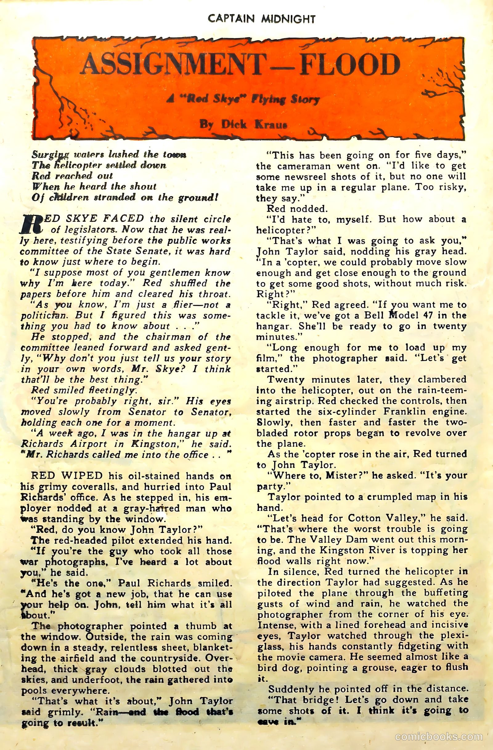 Captain Midnight #56 — page 22 of 37