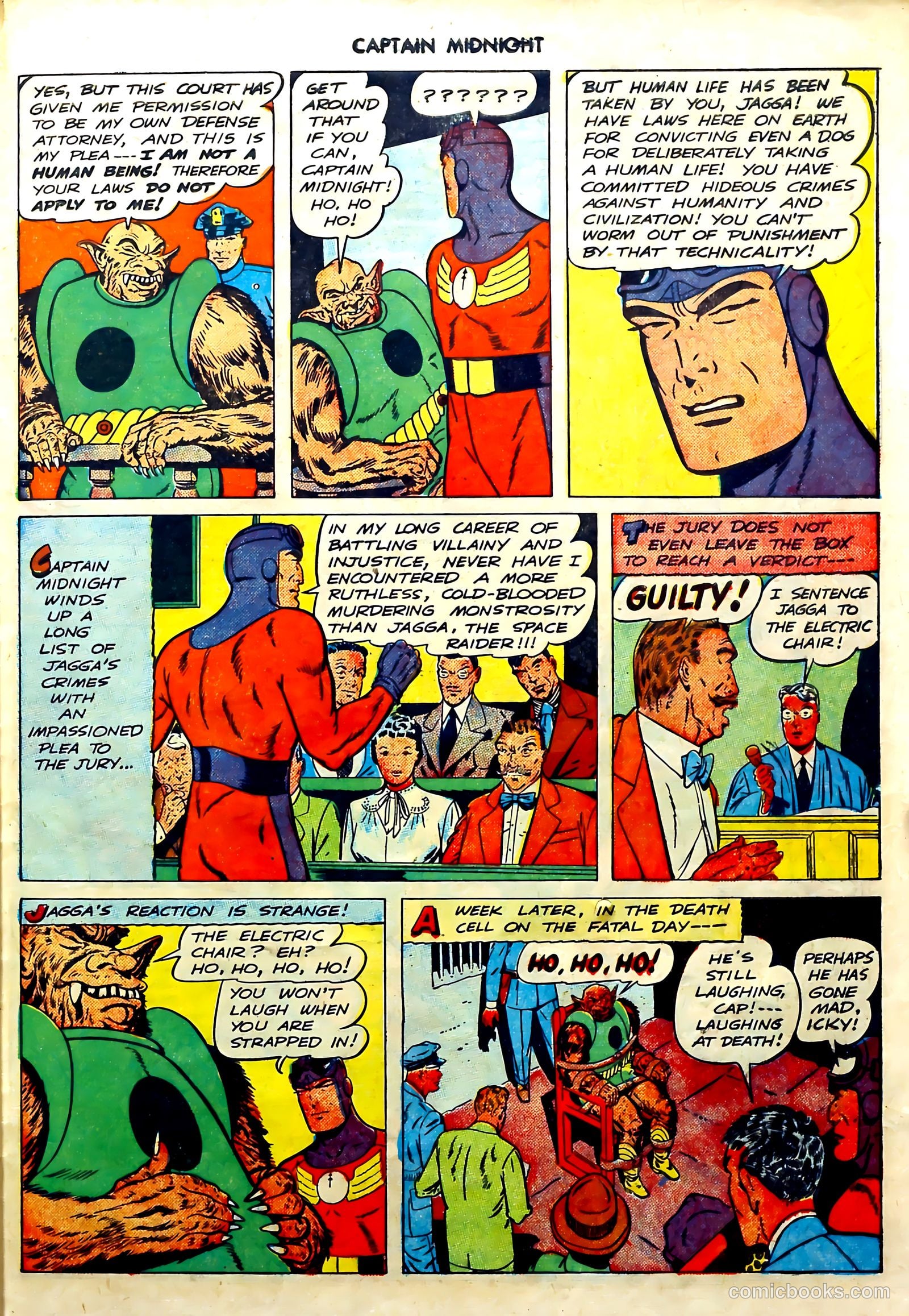 Captain Midnight #56 — page 27 of 37
