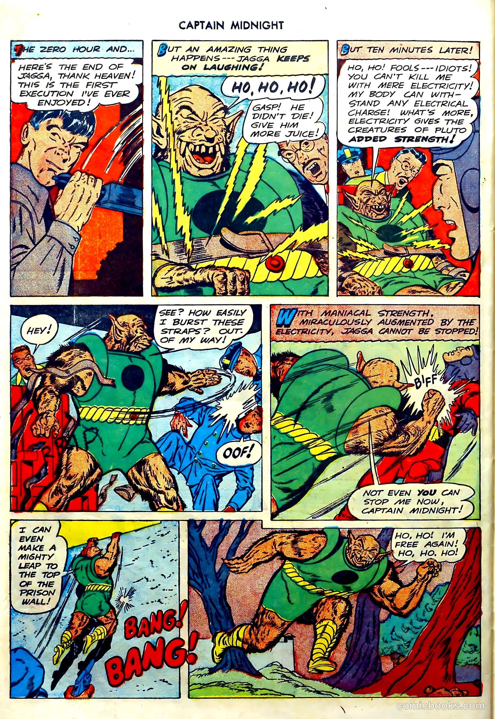 Captain Midnight #56 — page 28 of 37