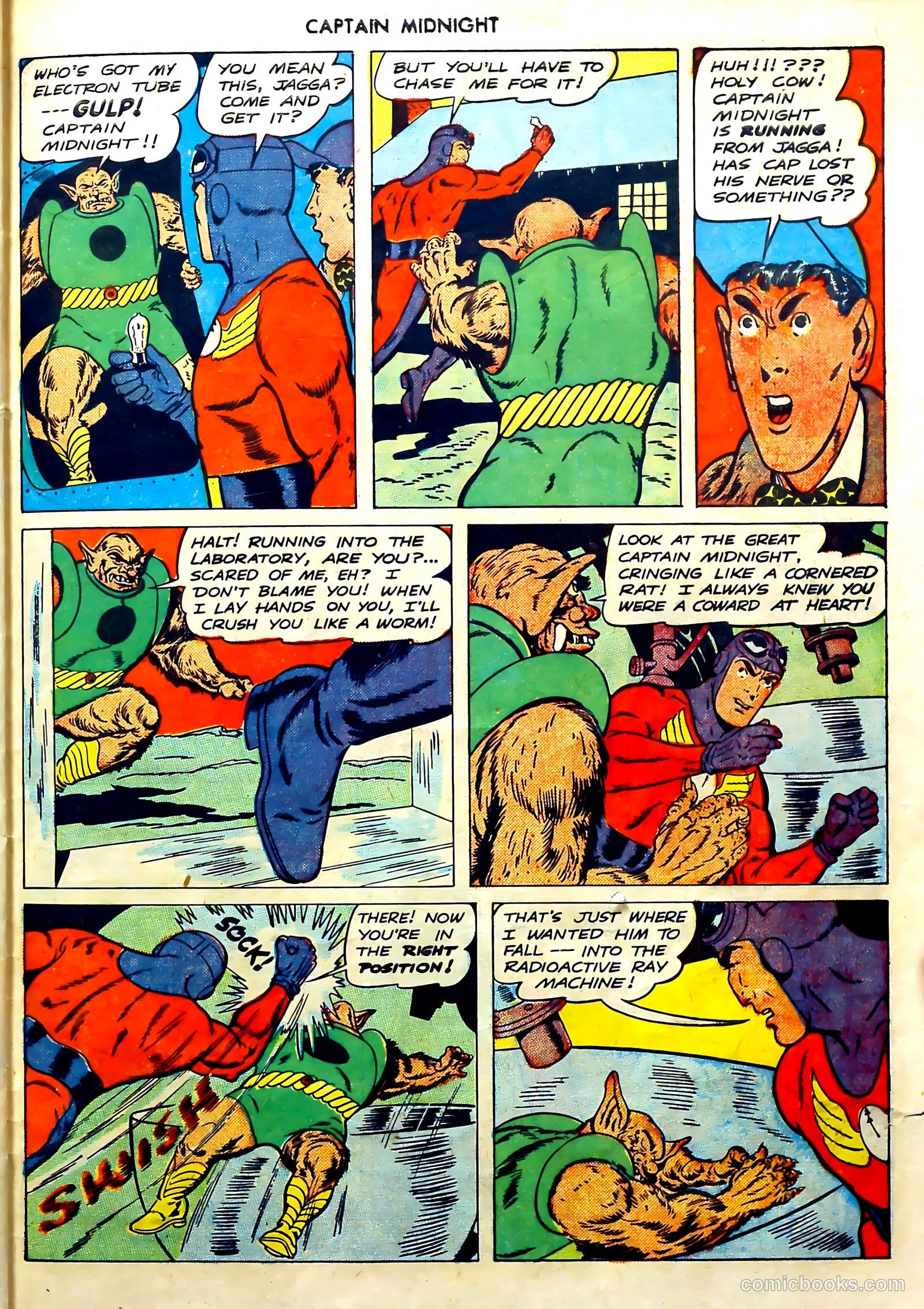 Captain Midnight #56 — page 31 of 37