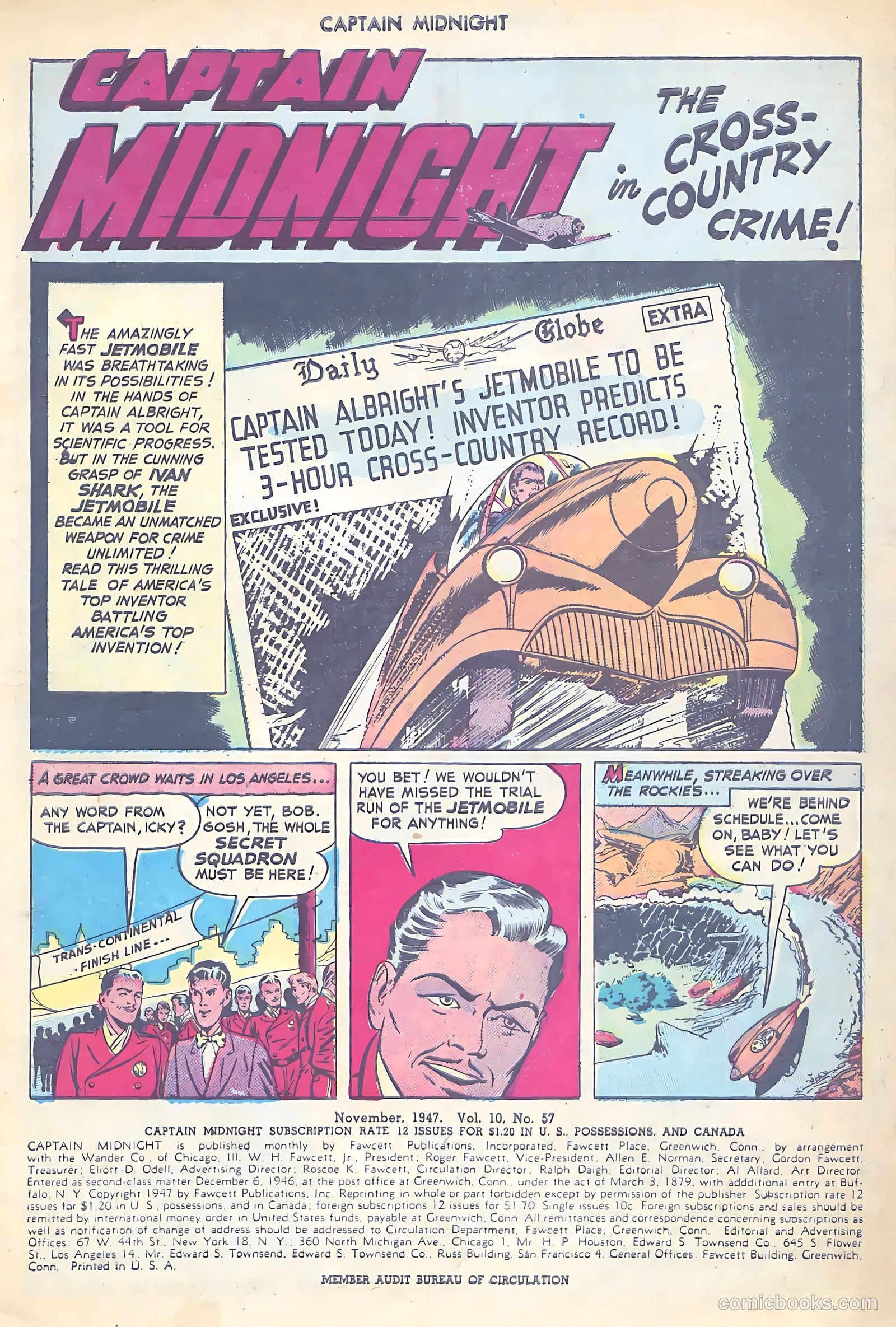 Captain Midnight #57 — page 3 of 36