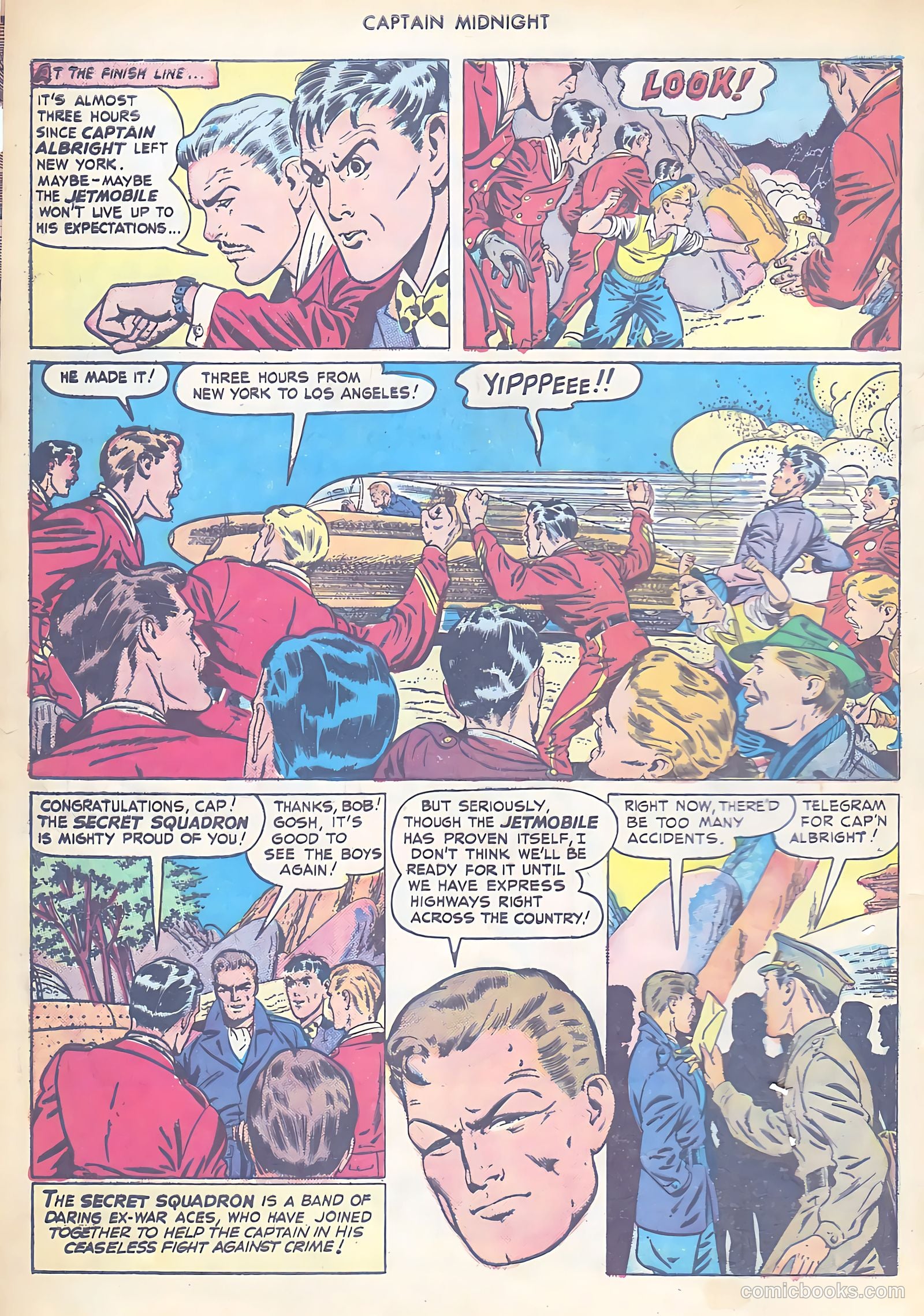 Captain Midnight #57 — page 4 of 36