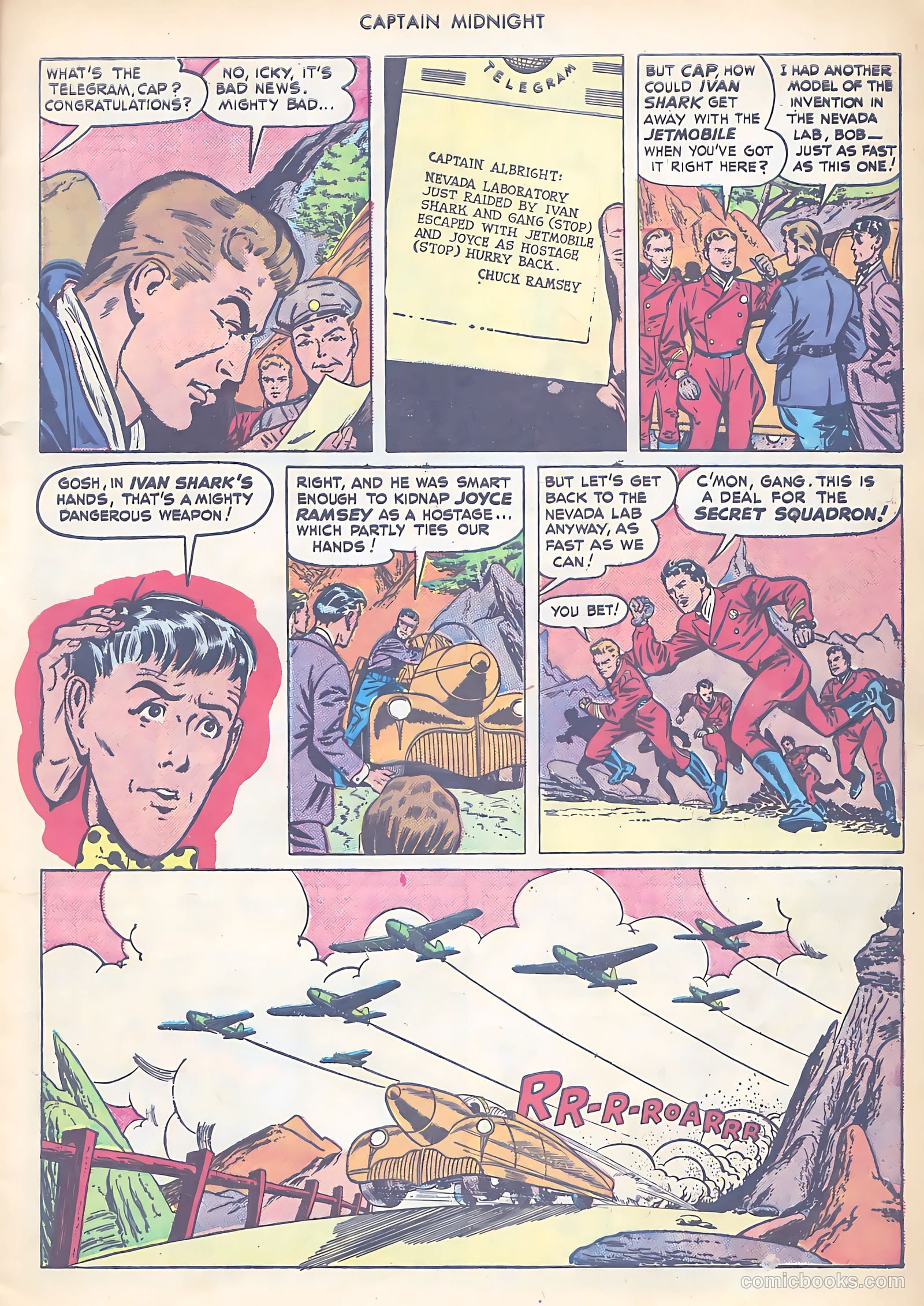 Captain Midnight #57 — page 5 of 36