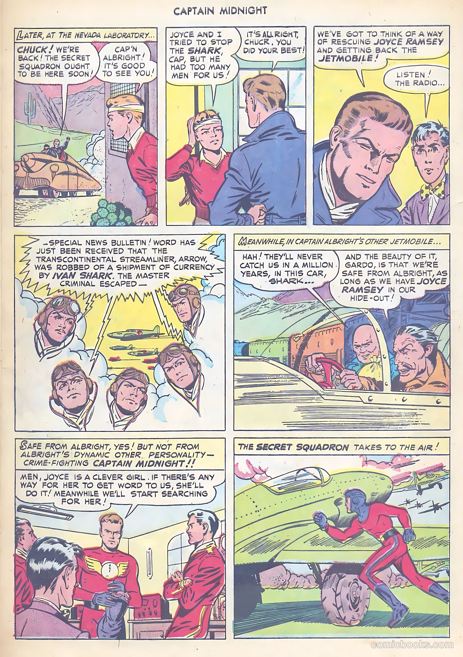Captain Midnight #57 — page 6 of 36
