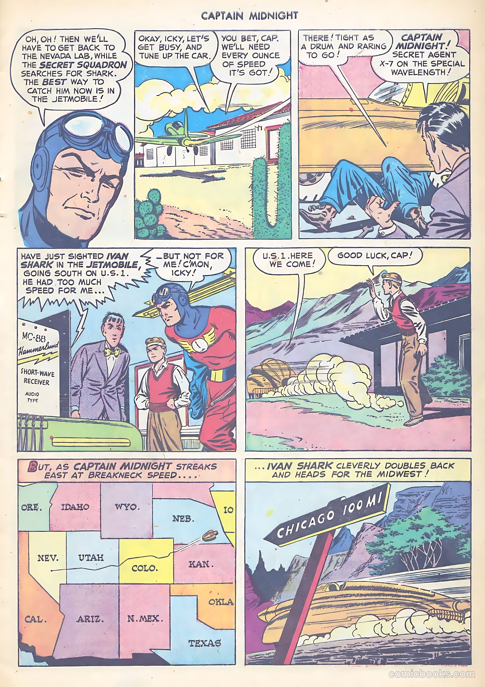 Captain Midnight #57 — page 9 of 36