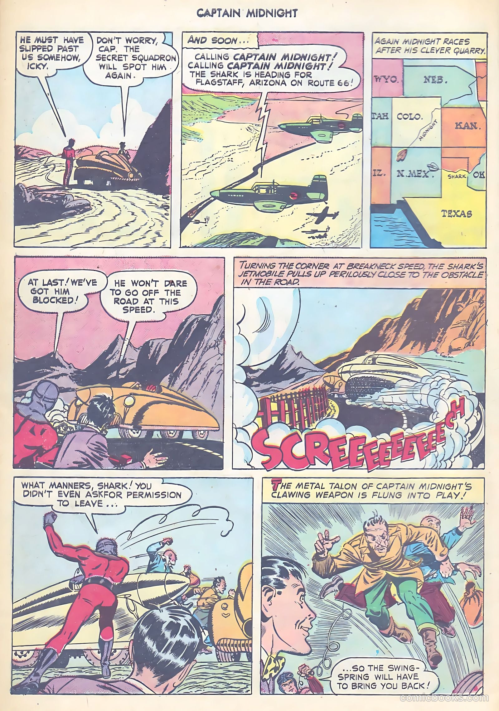 Captain Midnight #57 — page 10 of 36