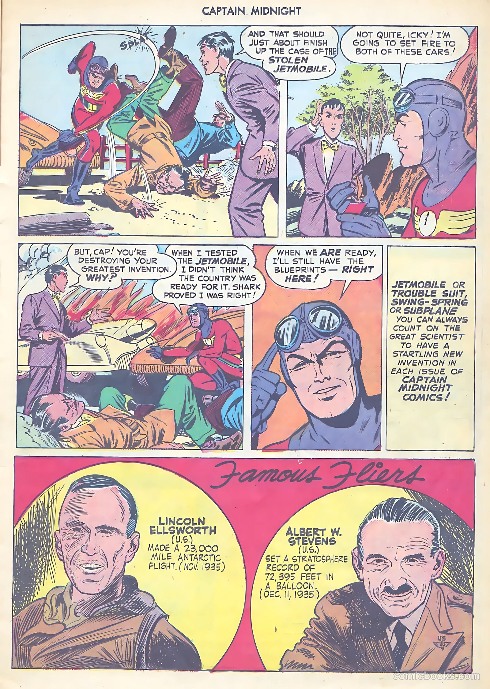 Captain Midnight #57 — page 11 of 36