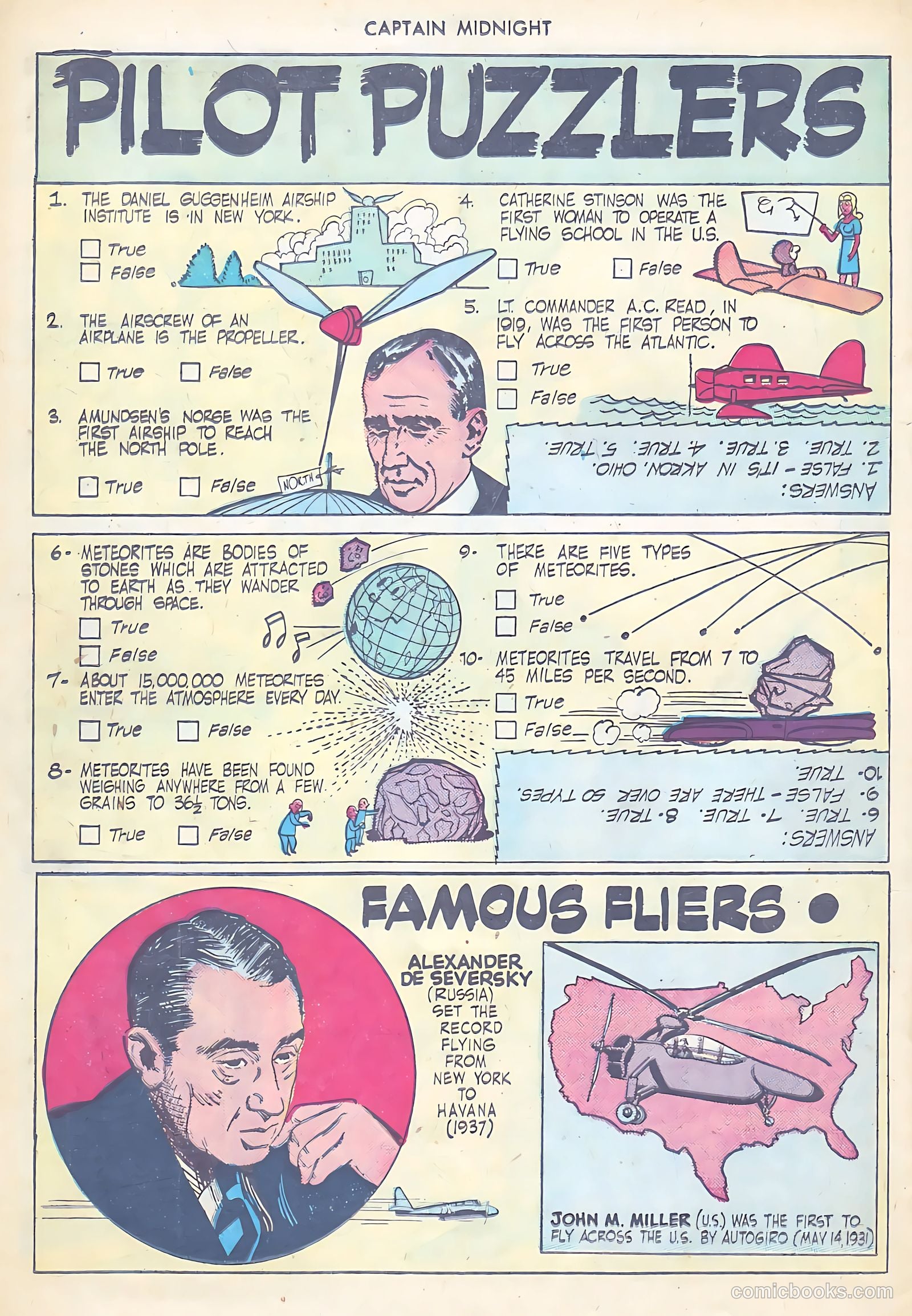 Captain Midnight #57 — page 14 of 36