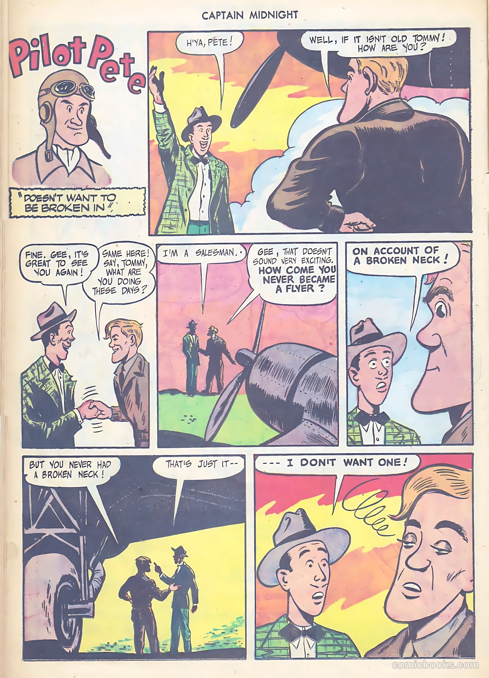 Captain Midnight #57 — page 16 of 36