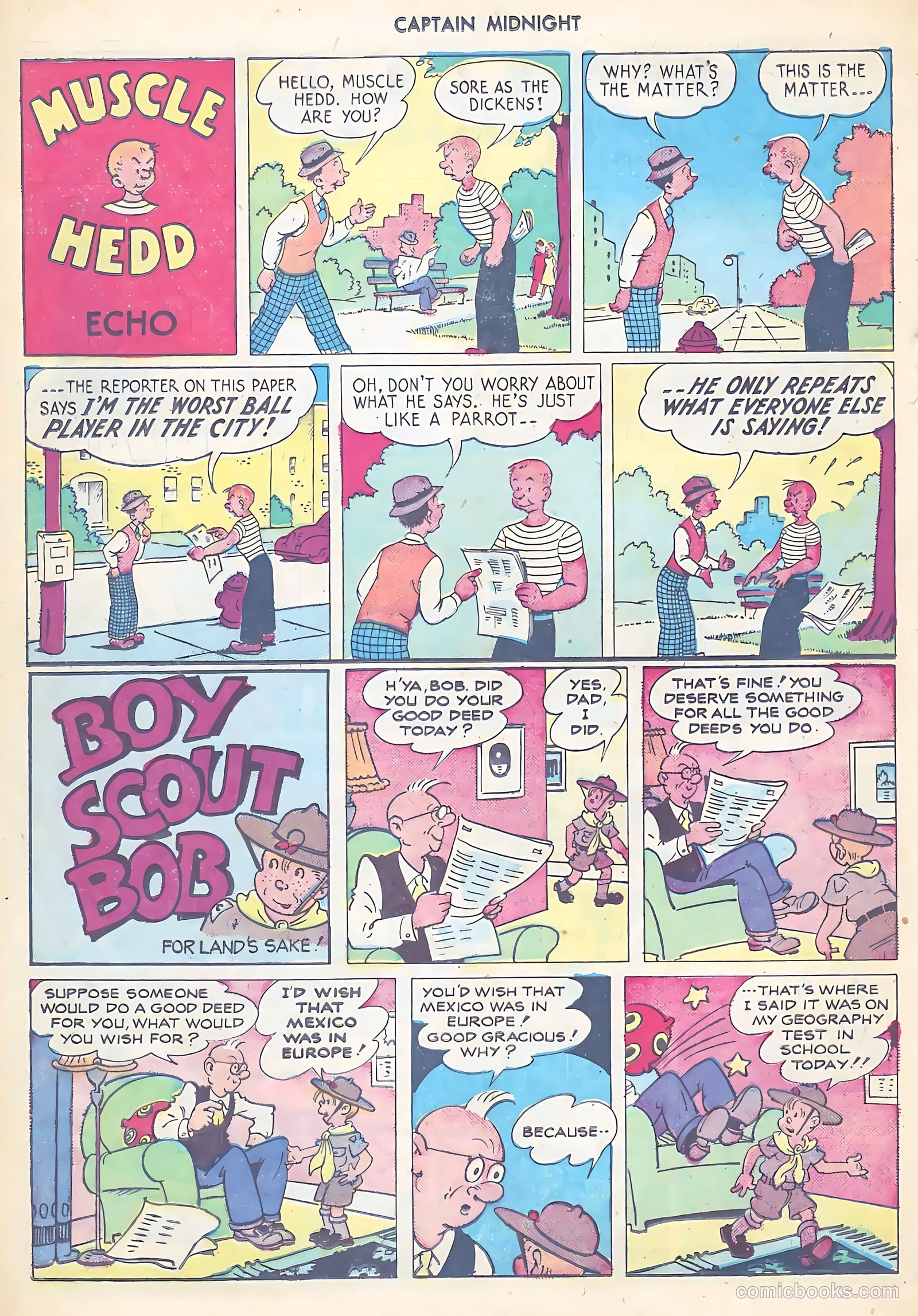 Captain Midnight #57 — page 18 of 36
