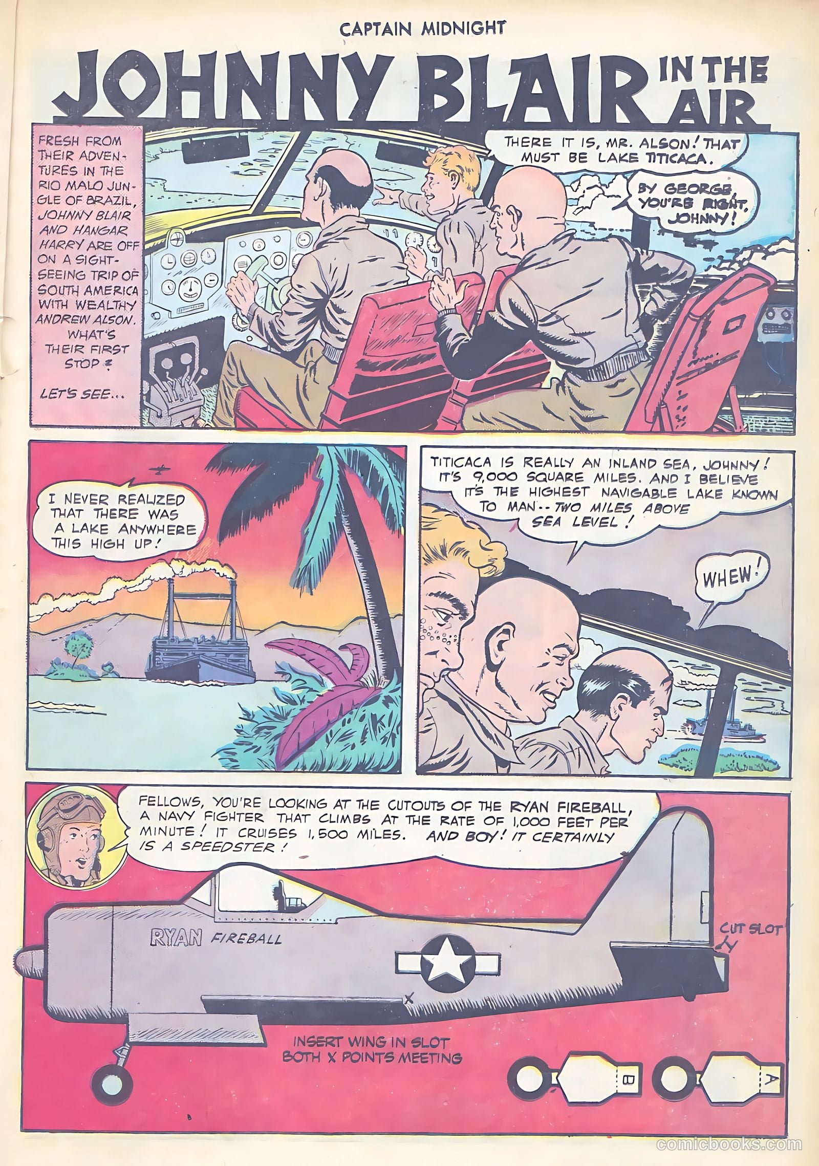 Captain Midnight #57 — page 23 of 36