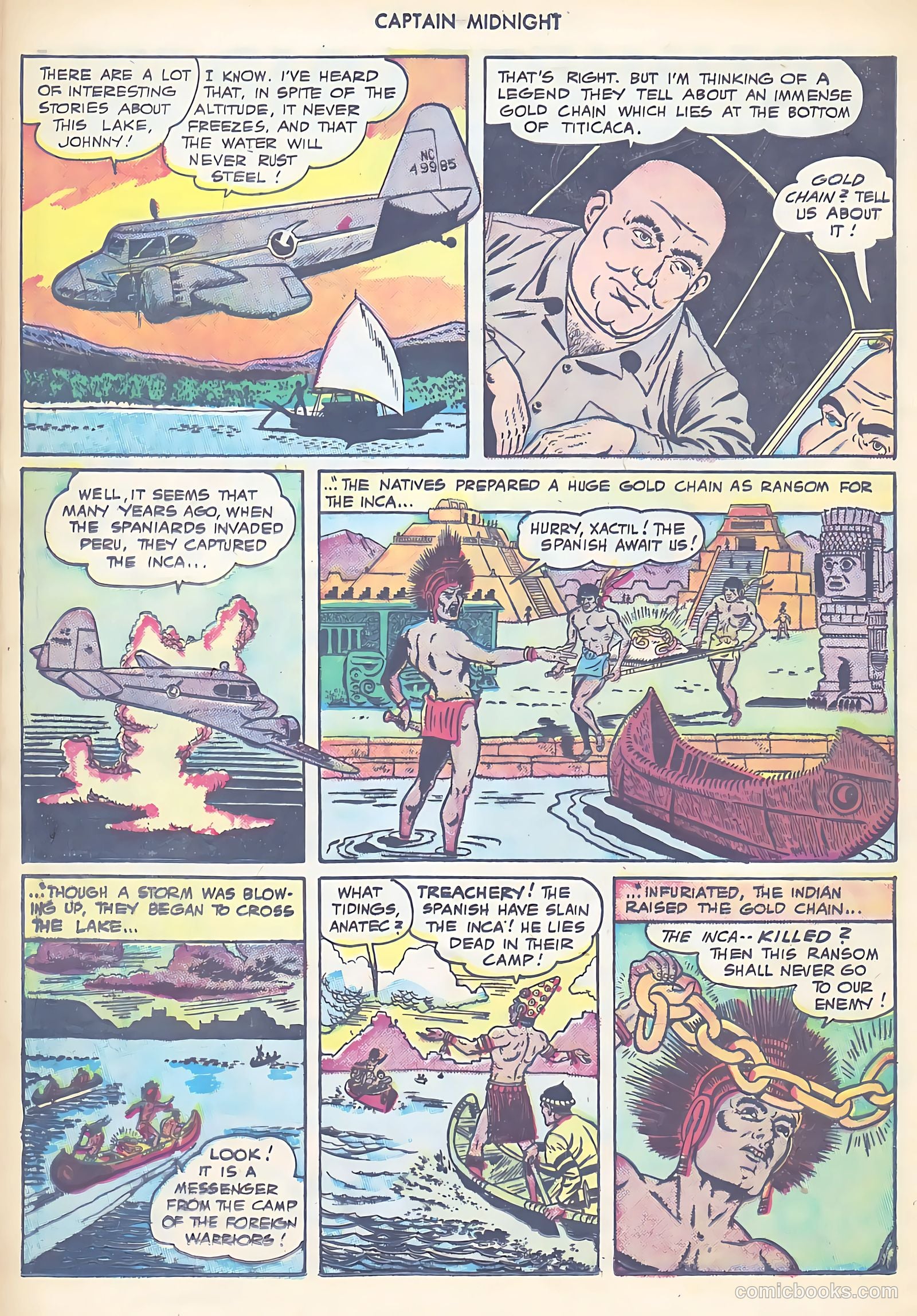 Captain Midnight #57 — page 24 of 36
