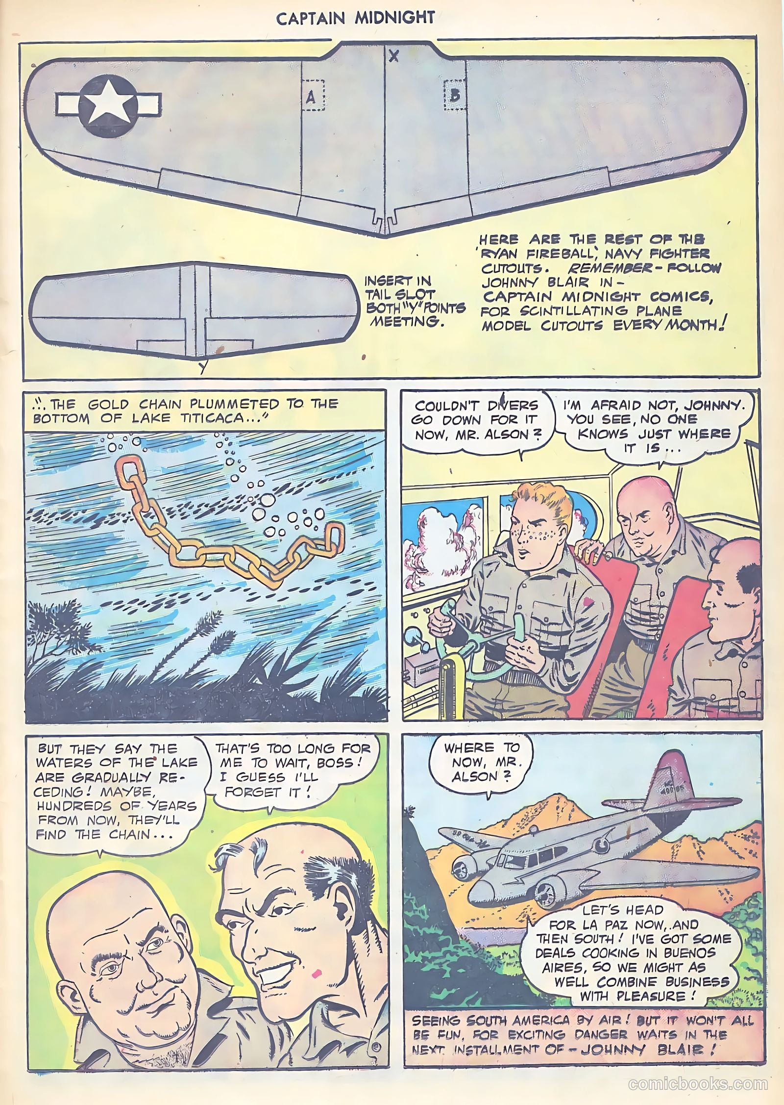 Captain Midnight #57 — page 25 of 36