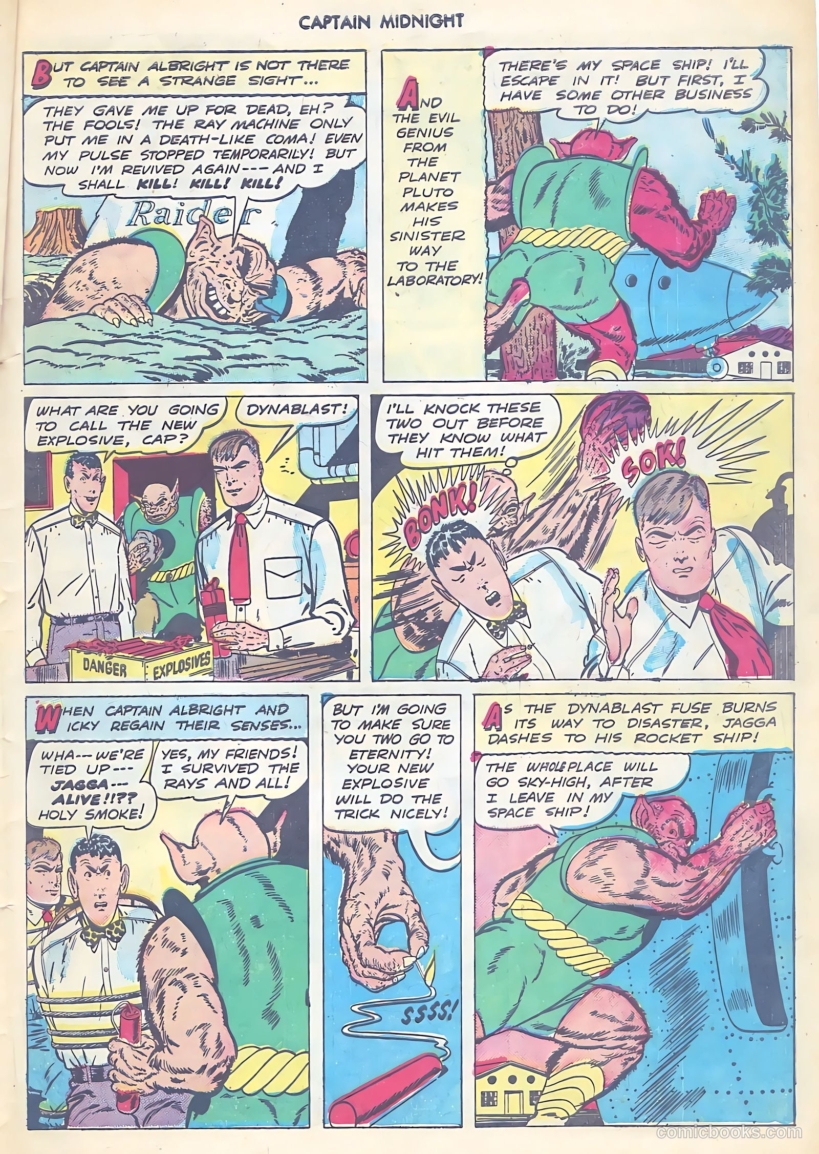 Captain Midnight #57 — page 27 of 36