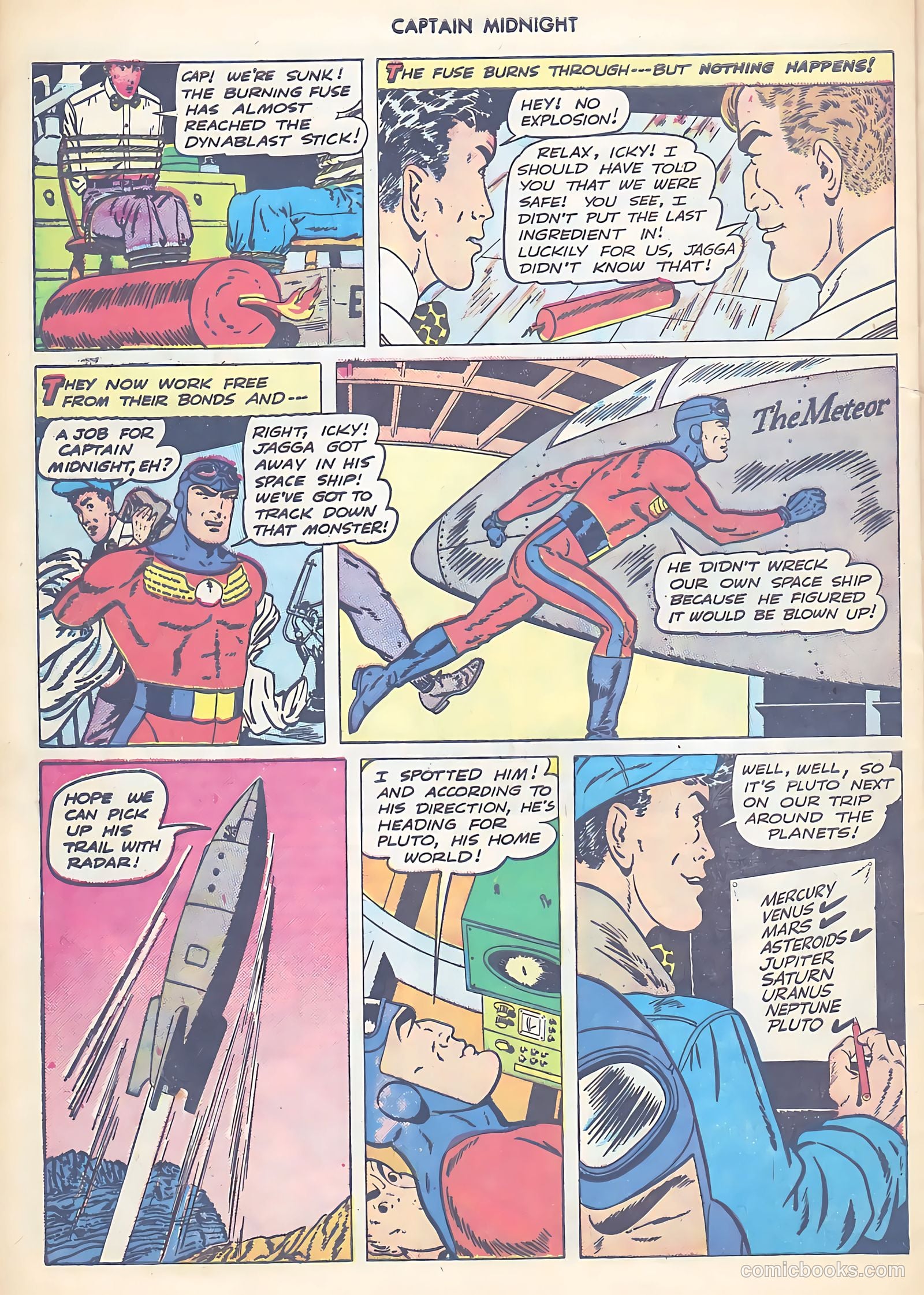 Captain Midnight #57 — page 28 of 36