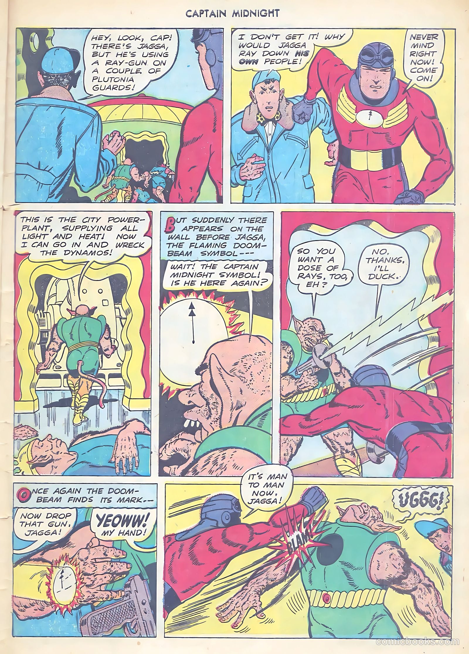 Captain Midnight #57 — page 31 of 36