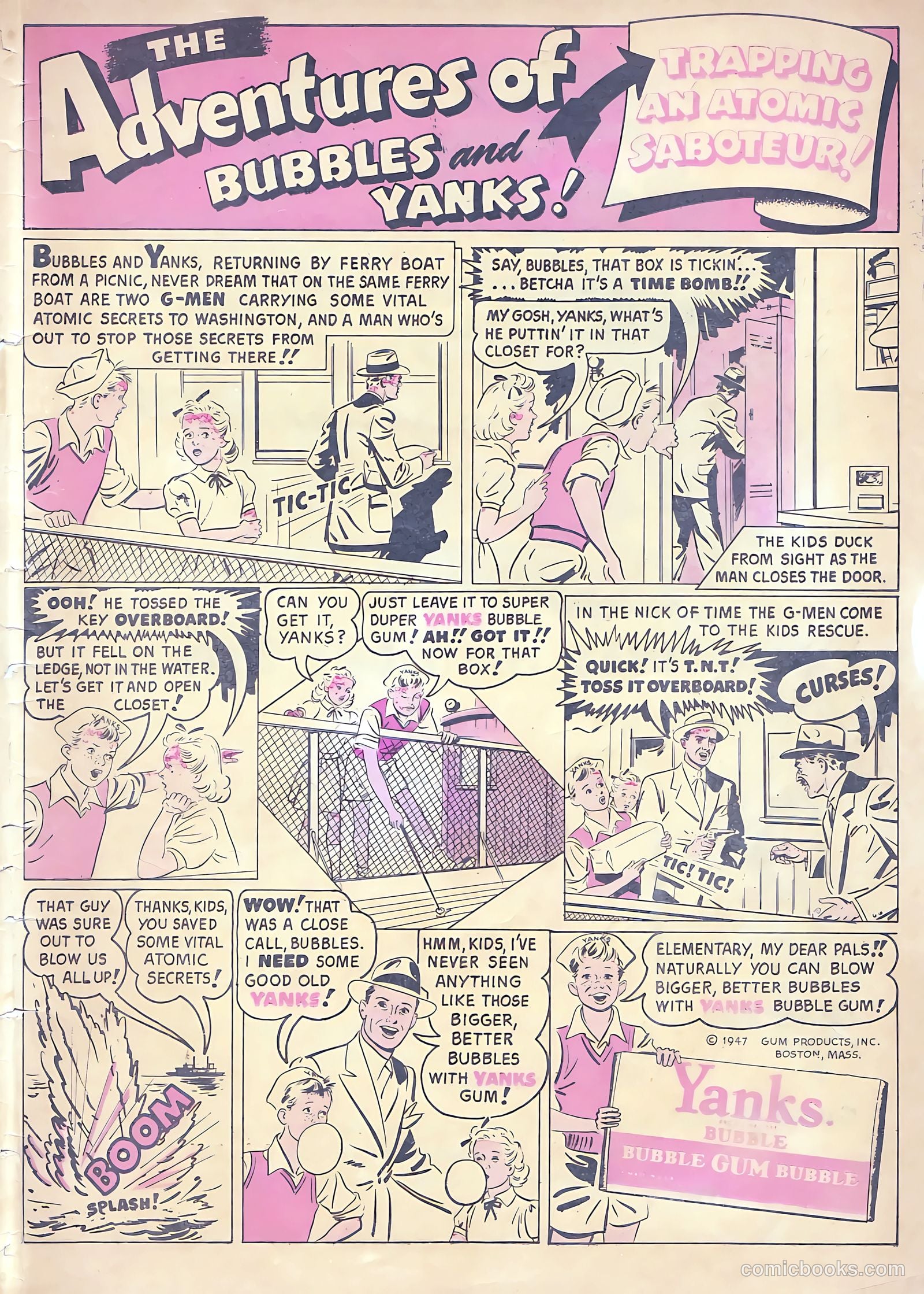 Captain Midnight #57 — page 35 of 36
