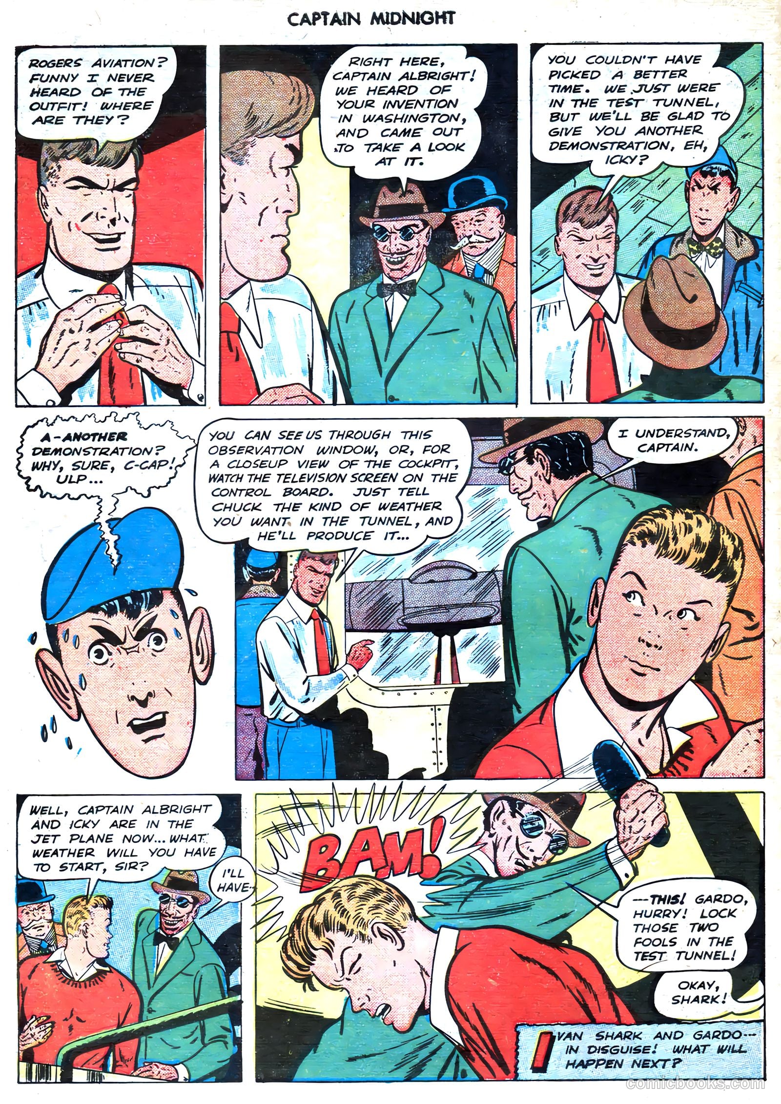 Captain Midnight #58 — page 6 of 36