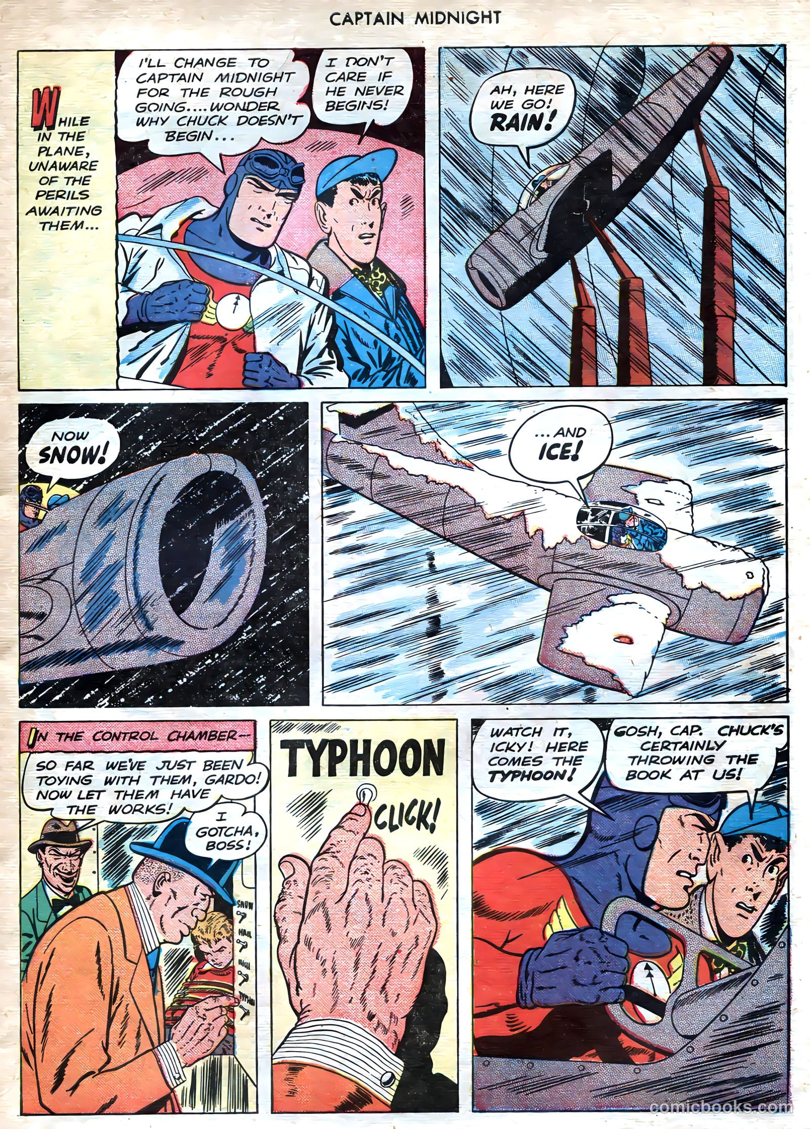 Captain Midnight #58 — page 7 of 36