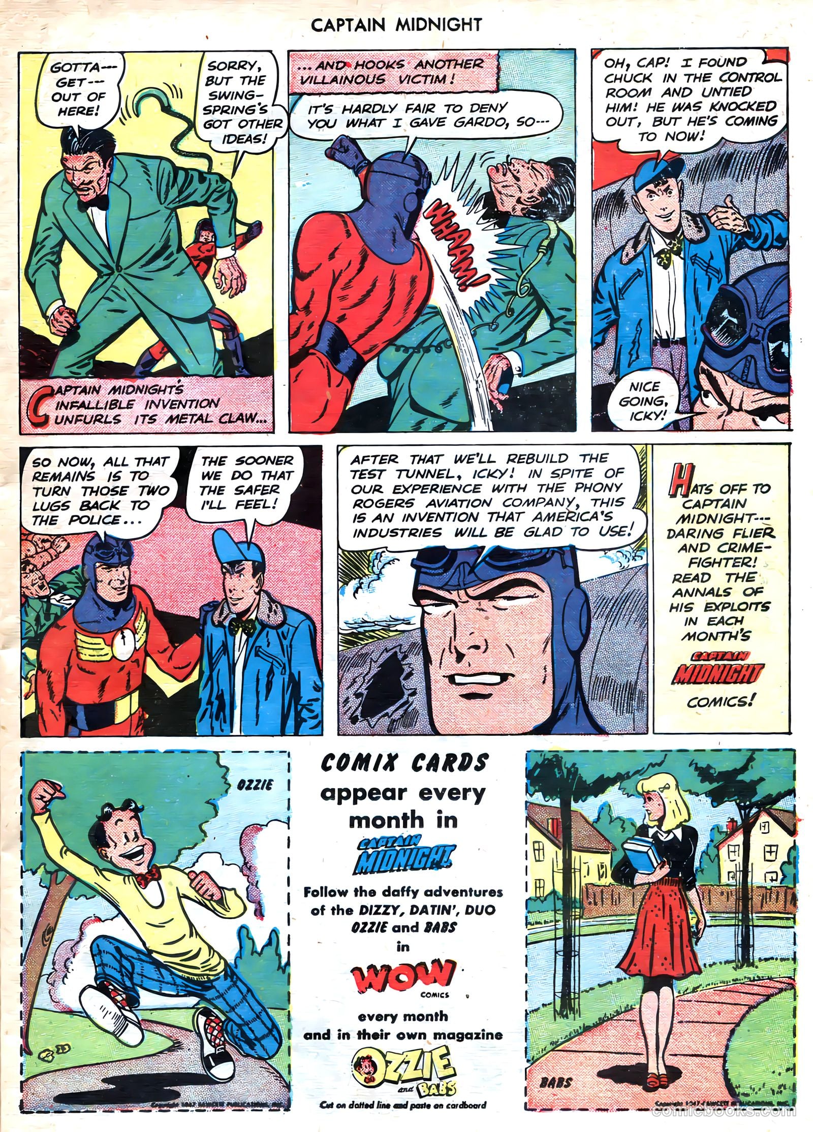 Captain Midnight #58 — page 11 of 36