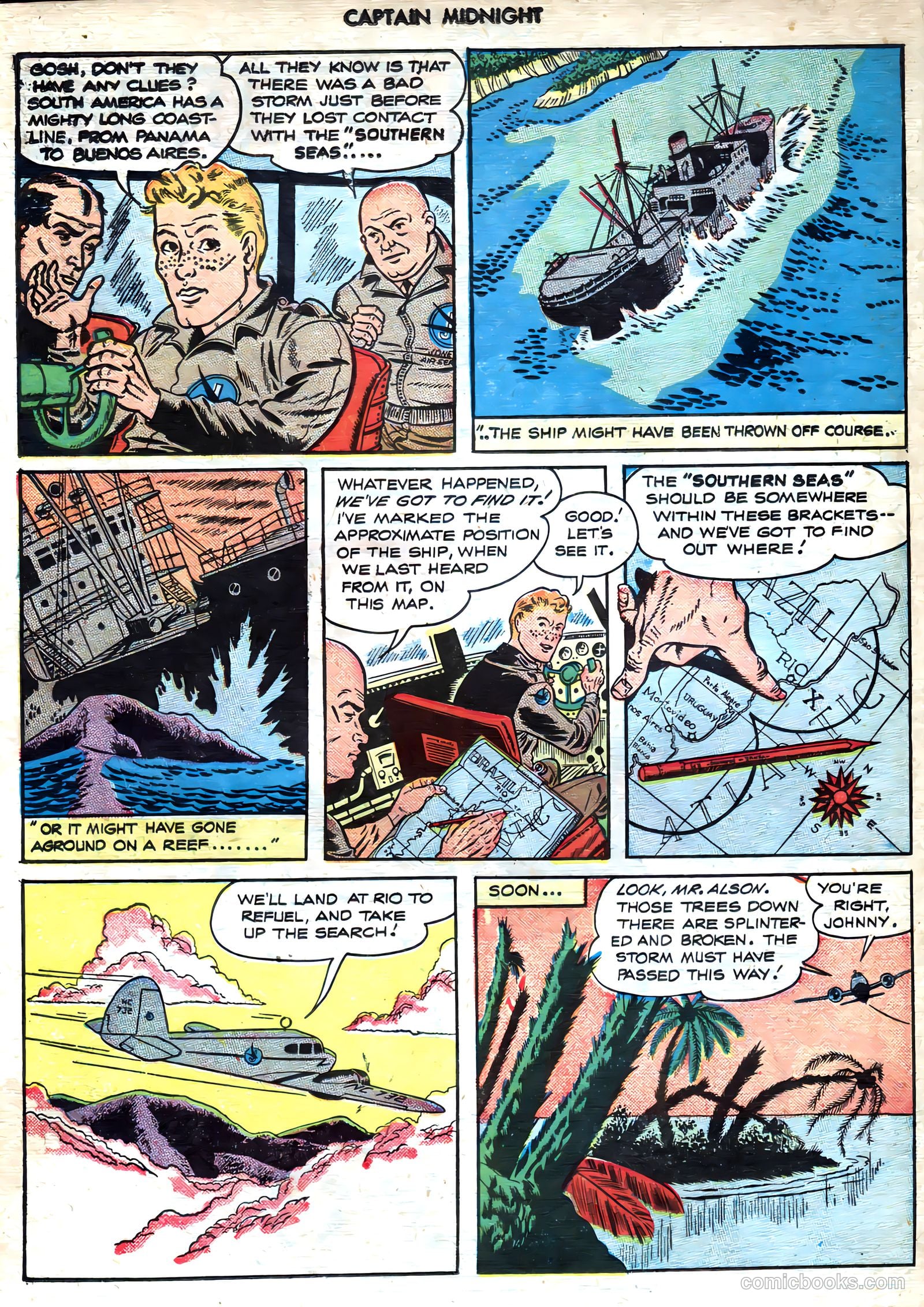 Captain Midnight #58 — page 18 of 36