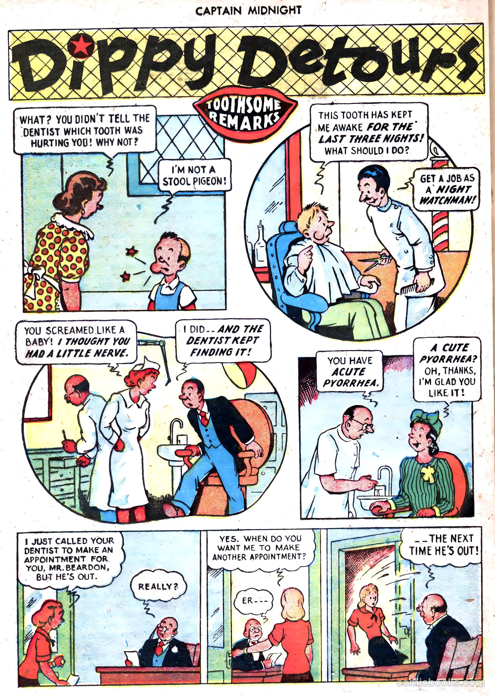 Captain Midnight #58 — page 24 of 36