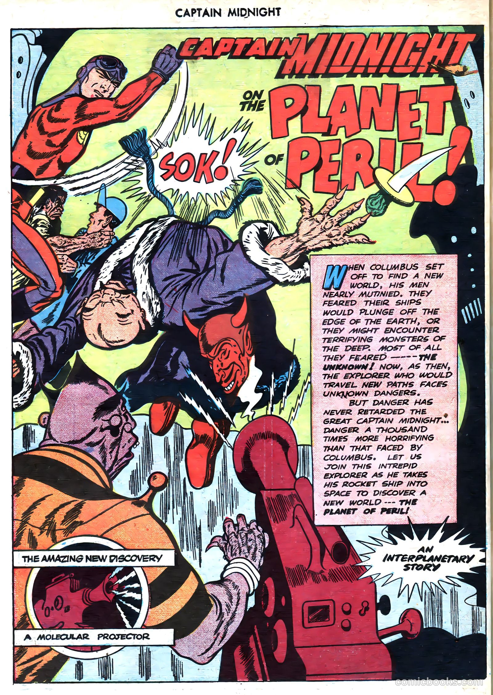 Captain Midnight #58 — page 26 of 36