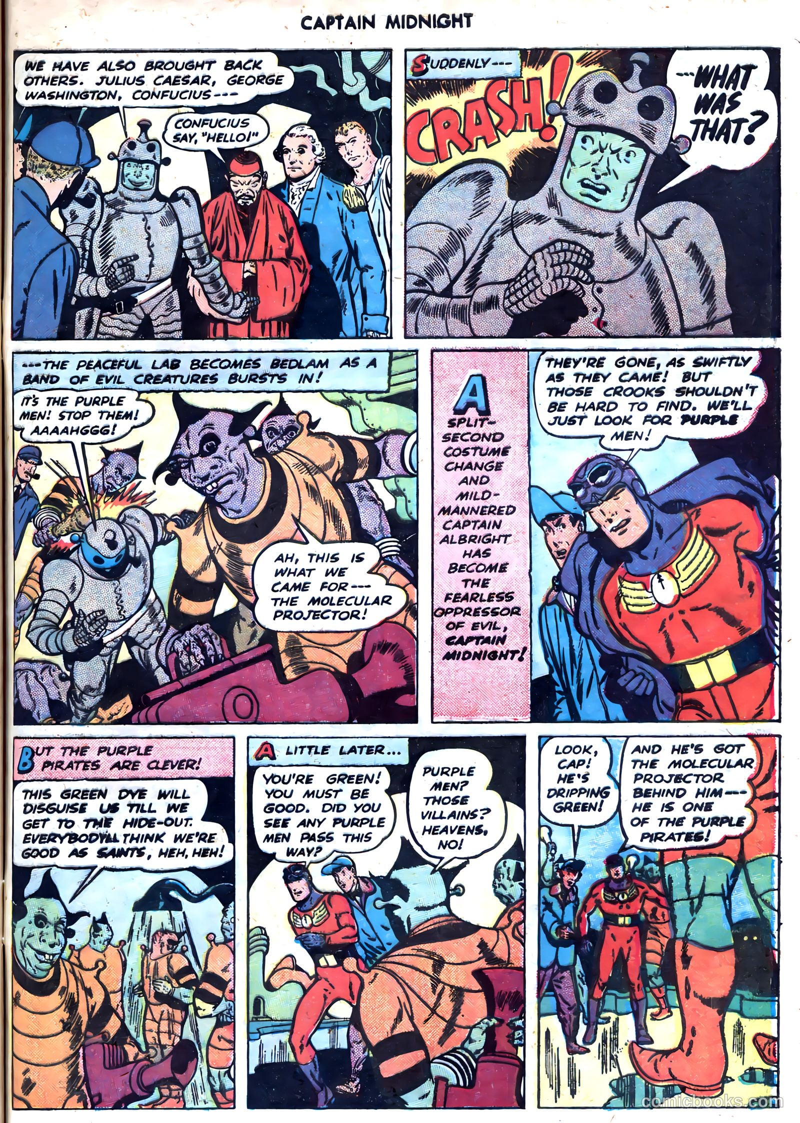 Captain Midnight #58 — page 29 of 36
