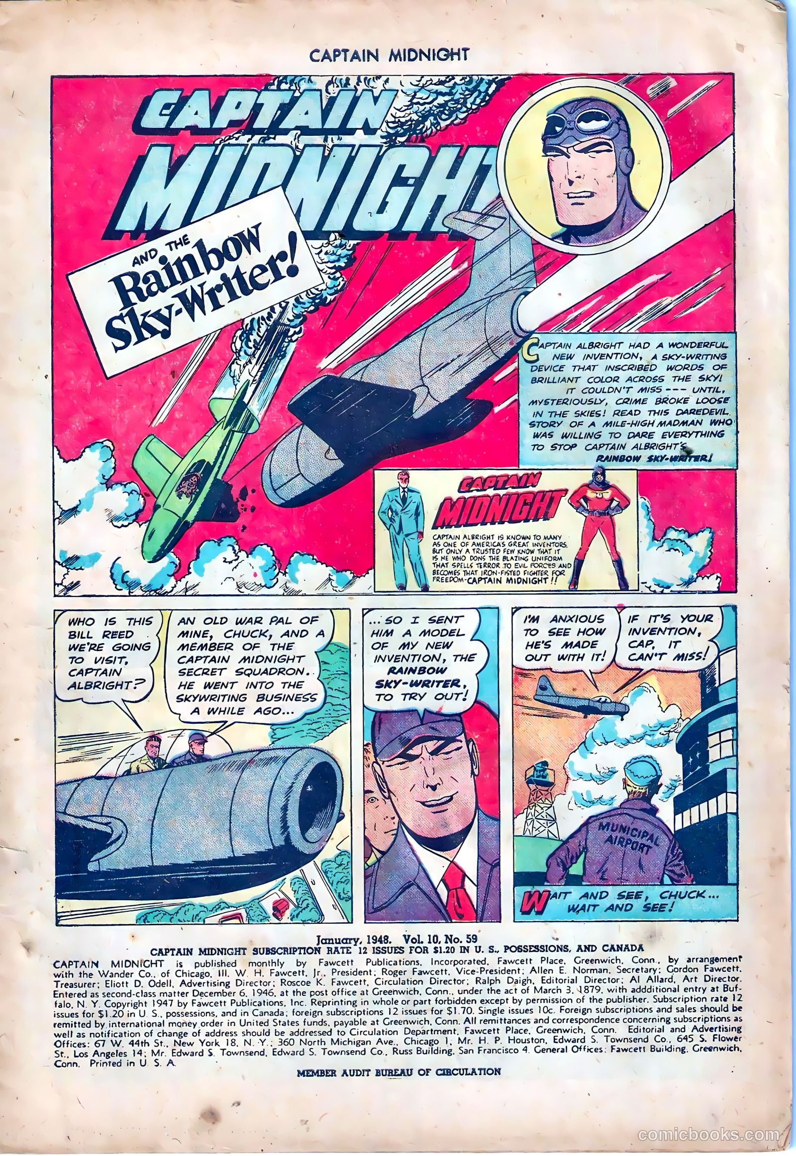 Captain Midnight #59 — page 3 of 36