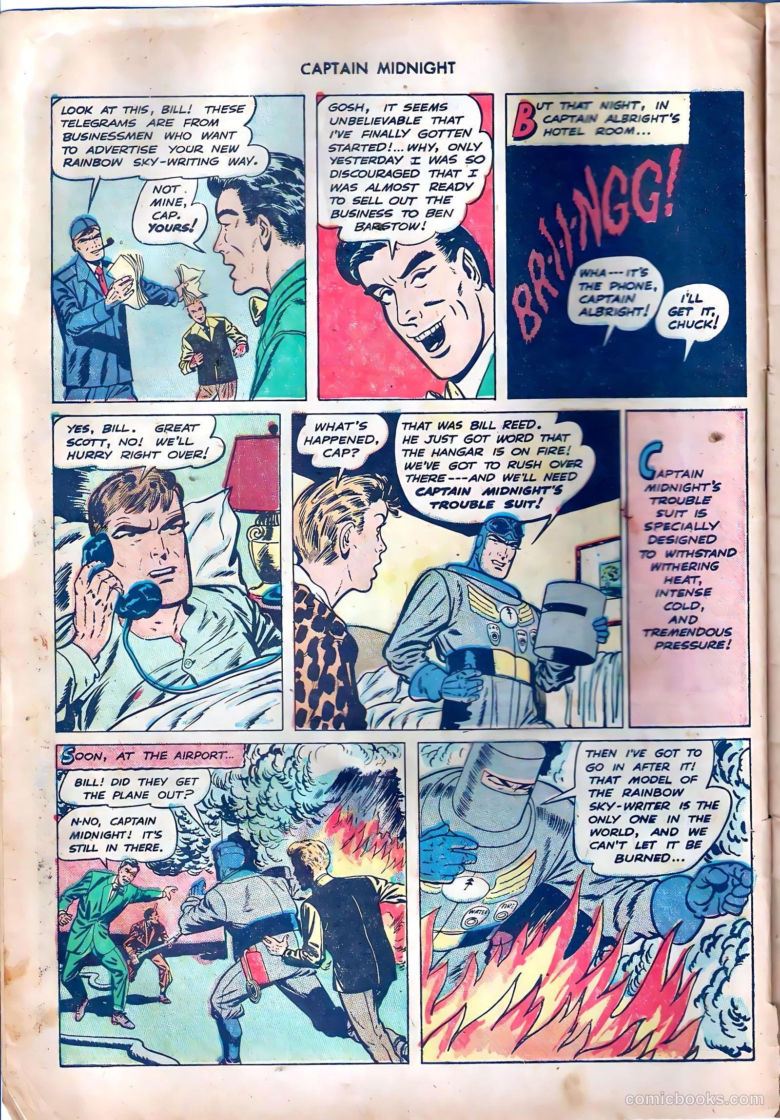 Captain Midnight #59 — page 6 of 36