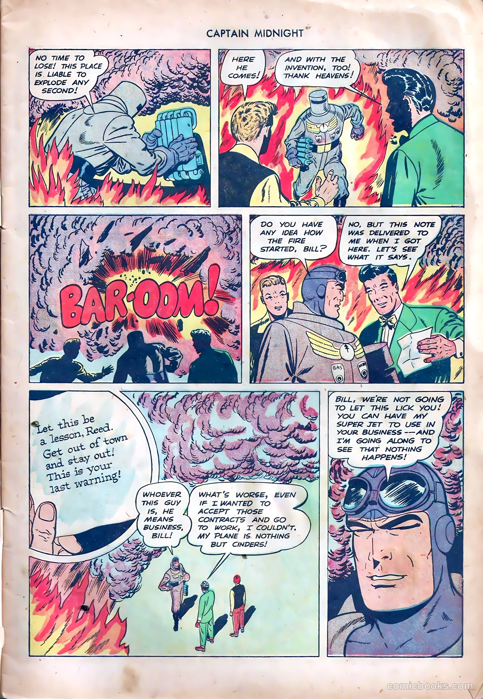 Captain Midnight #59 — page 7 of 36