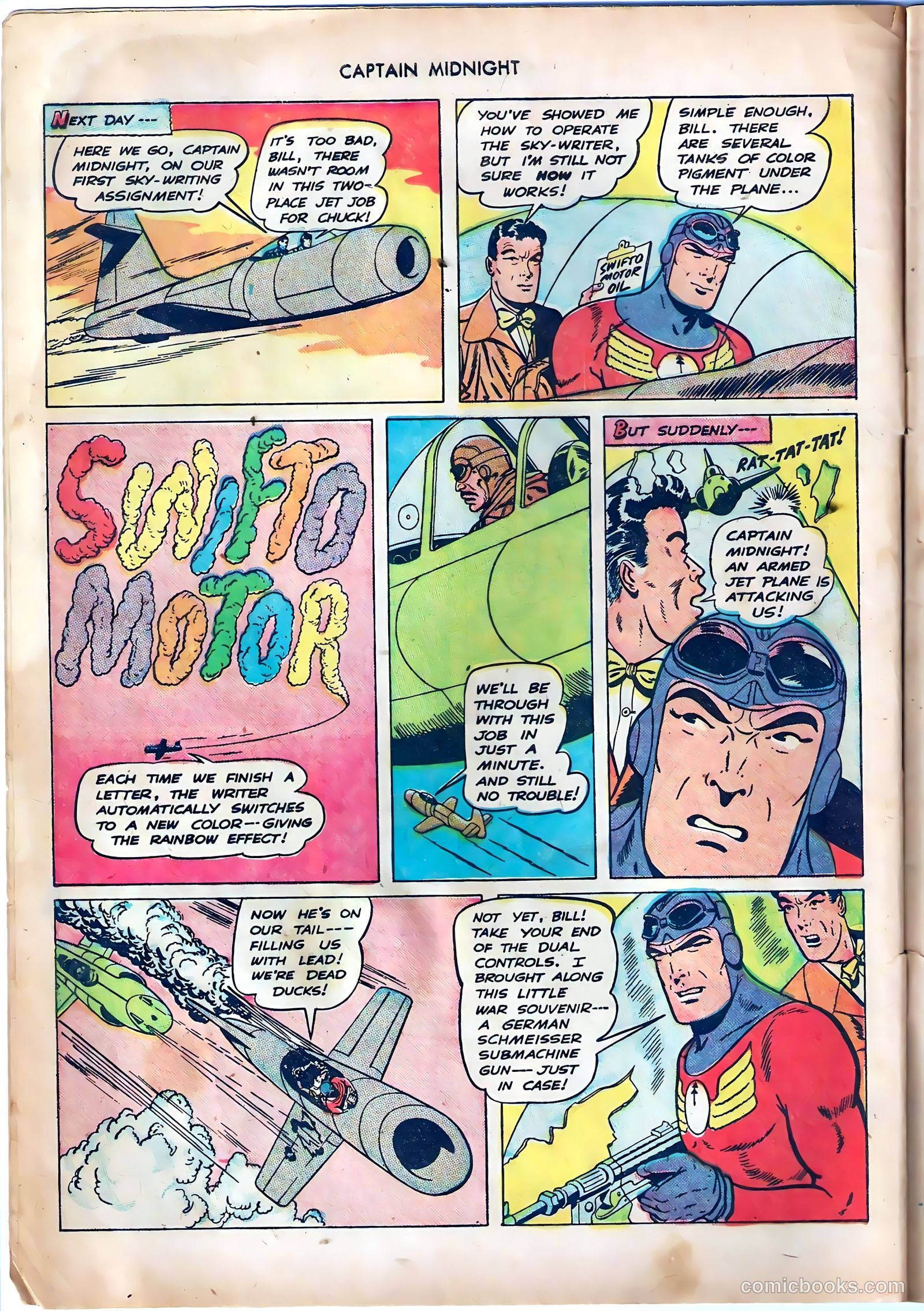 Captain Midnight #59 — page 8 of 36