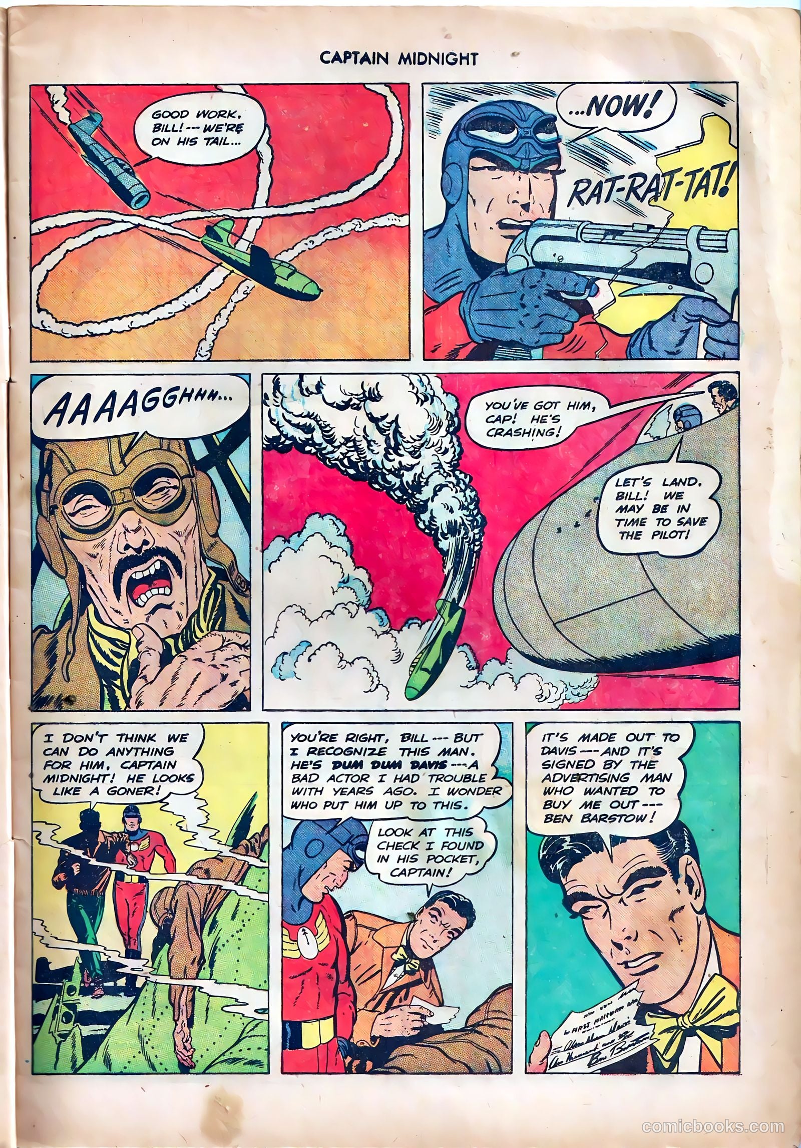 Captain Midnight #59 — page 9 of 36